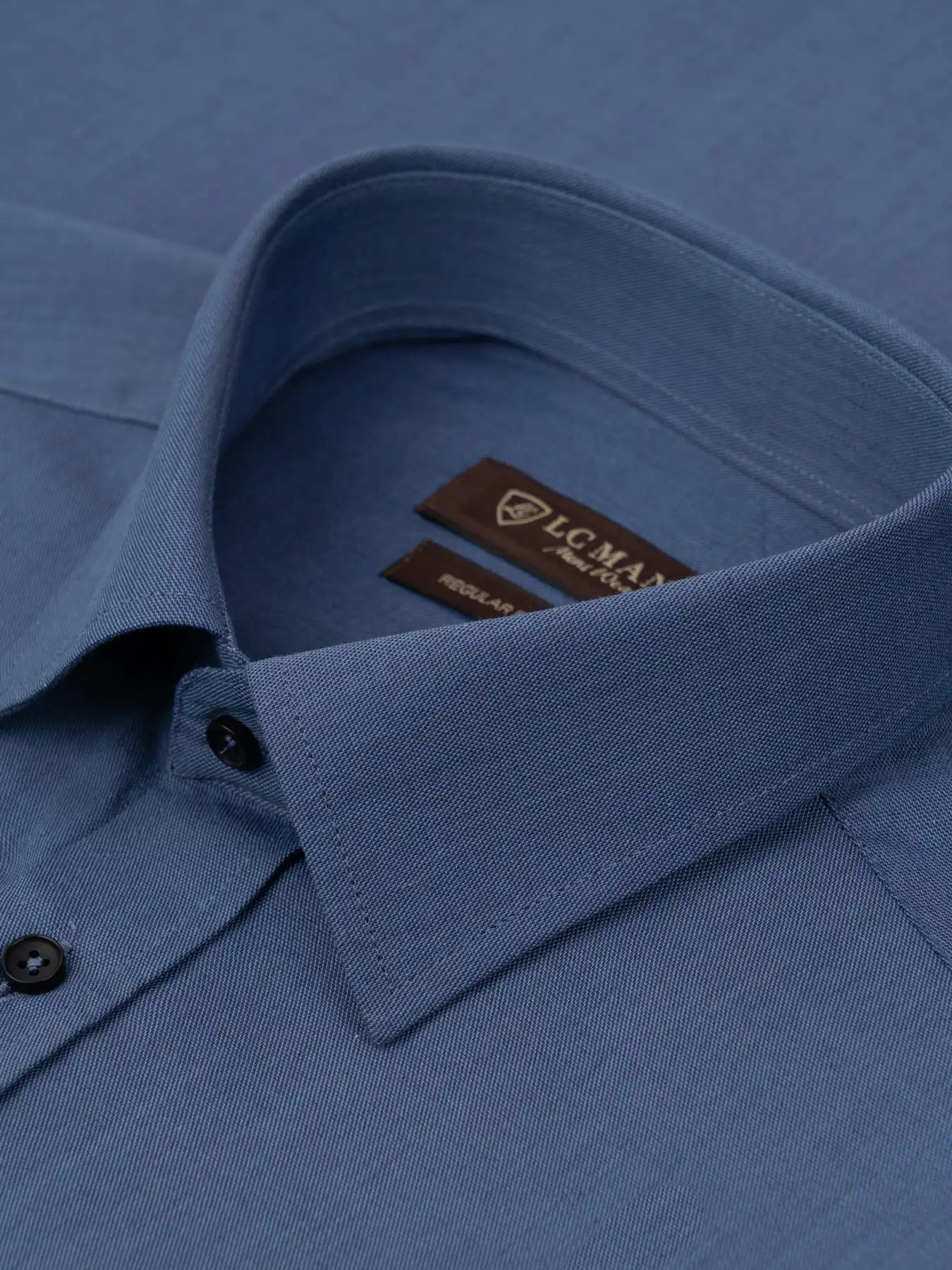 پیراهن آستین بلند آبی تیره ال سی من 36