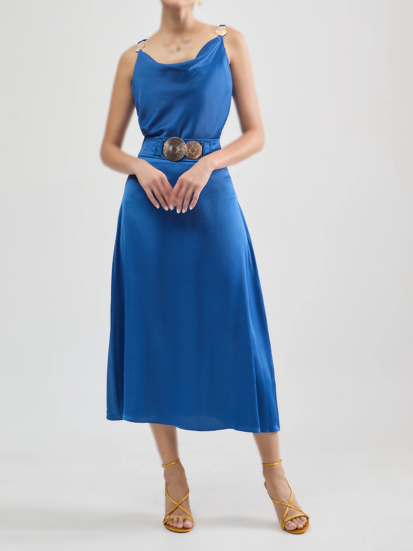 ست تاپ و دامن سرمه ای