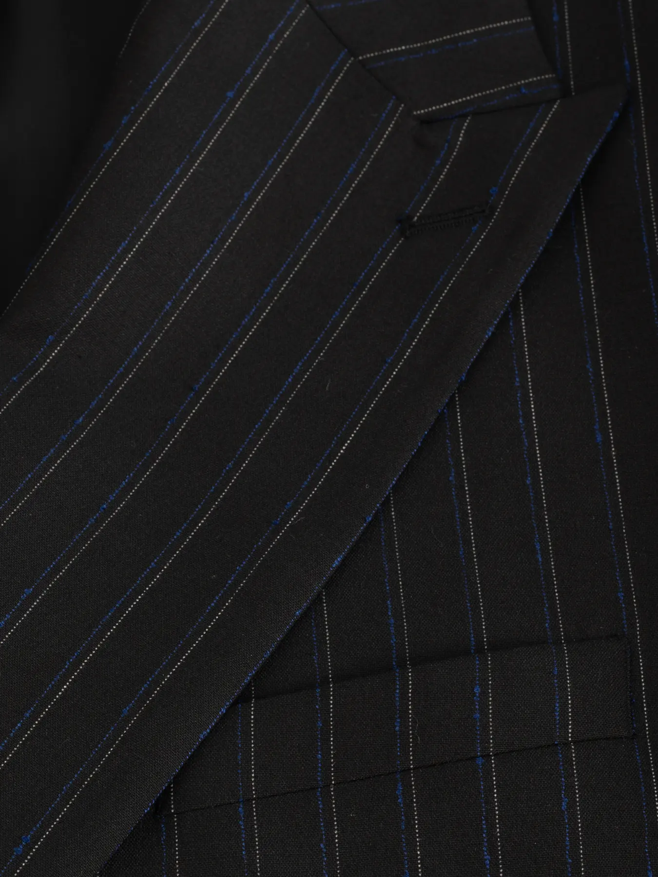 کت و شلوار  مشکی راه راه ال سی من 39