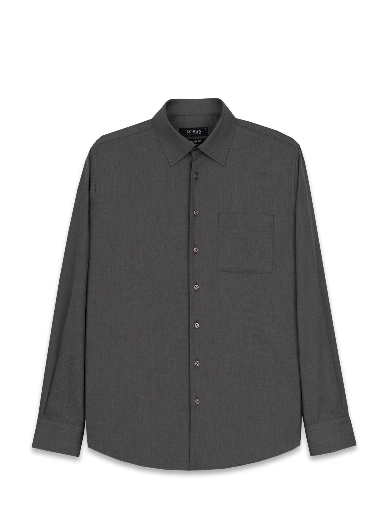 پیراهن آستین بلند خاکستری ال سی من 48