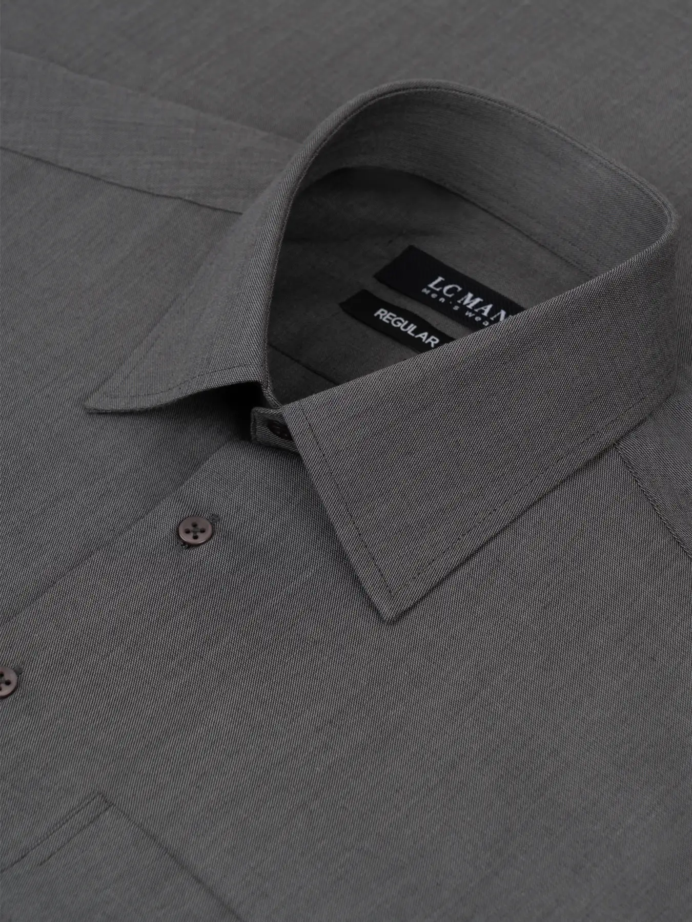 پیراهن آستین بلند خاکستری ال سی من 48