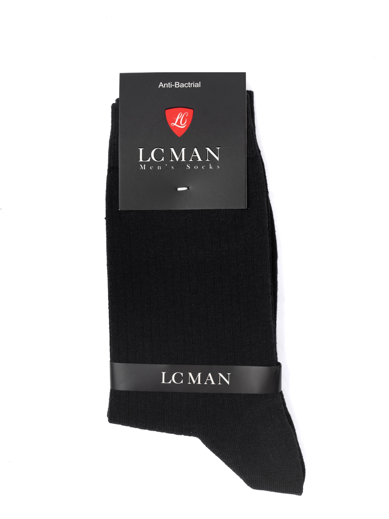 جوراب سرمه ای طرح دار 3