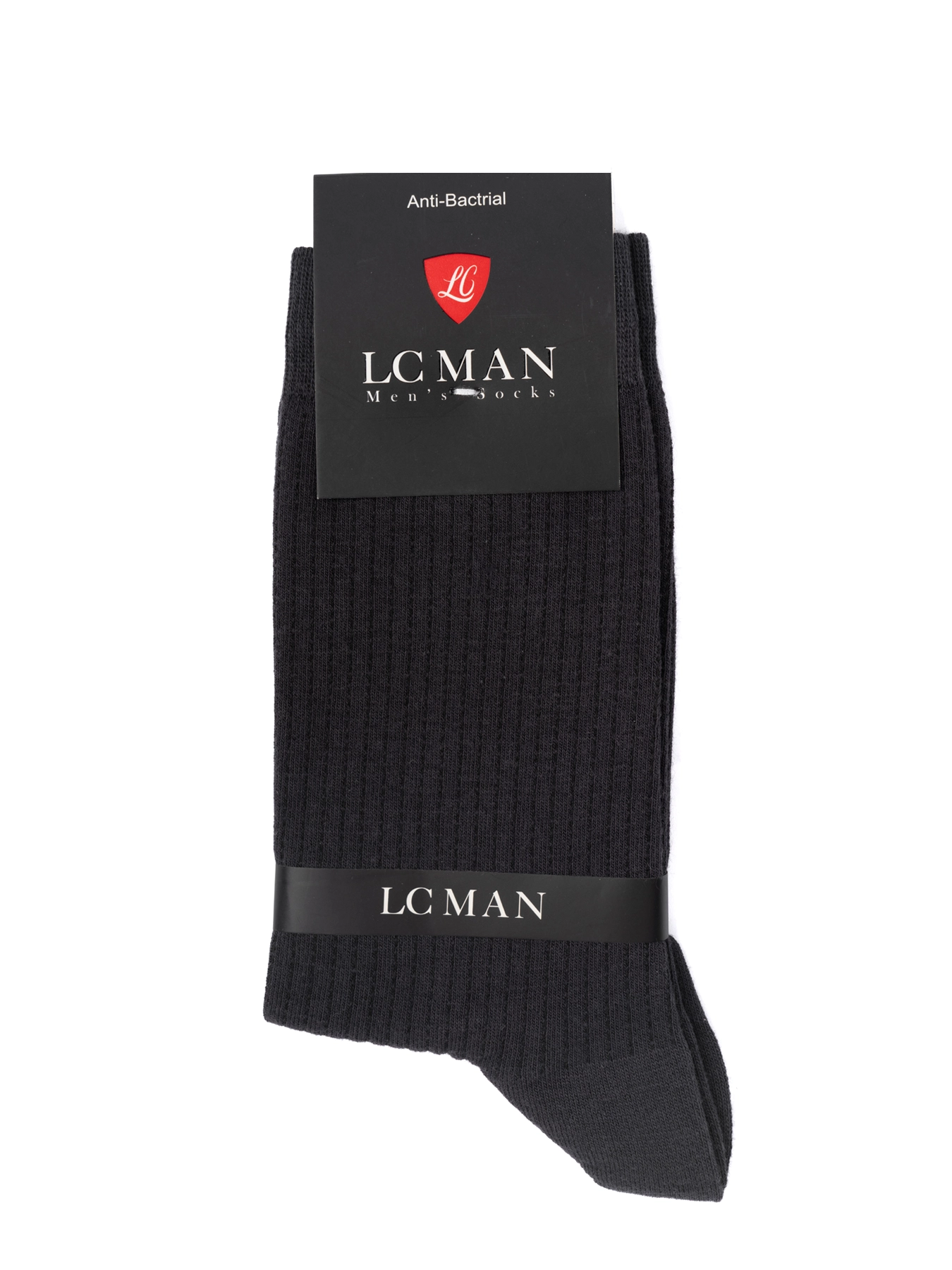 جوراب طرح دار طوسی تیره