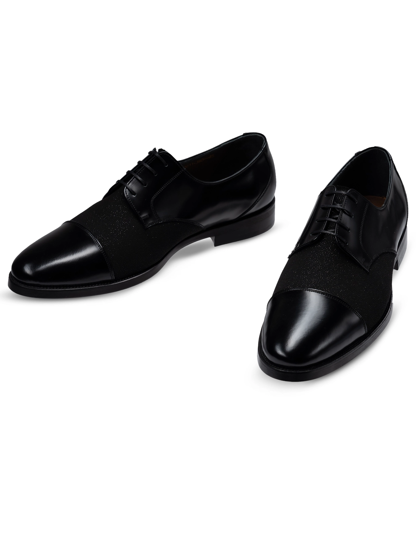 کفش مشکی بندار زیره میکرو بروشاپ وسط پارچه ای 