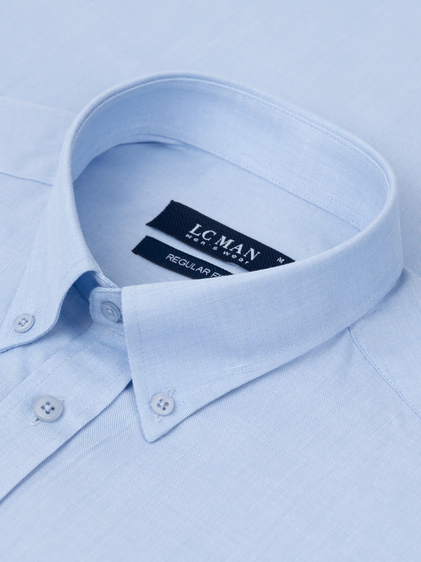 پیراهن آستین بلند آبی ال سی من 25