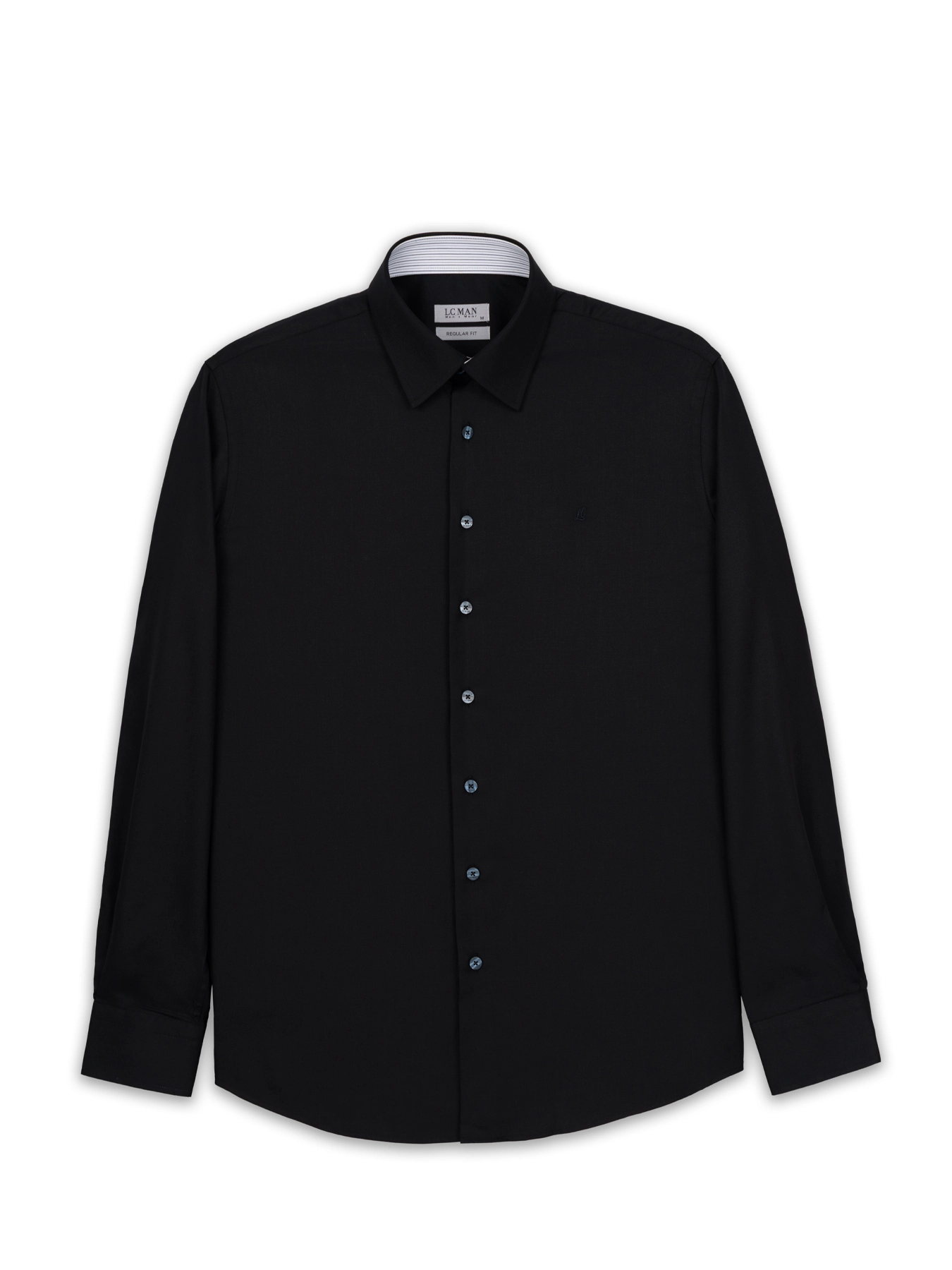 پیراهن آستین بلند مشکی ال سی من 77