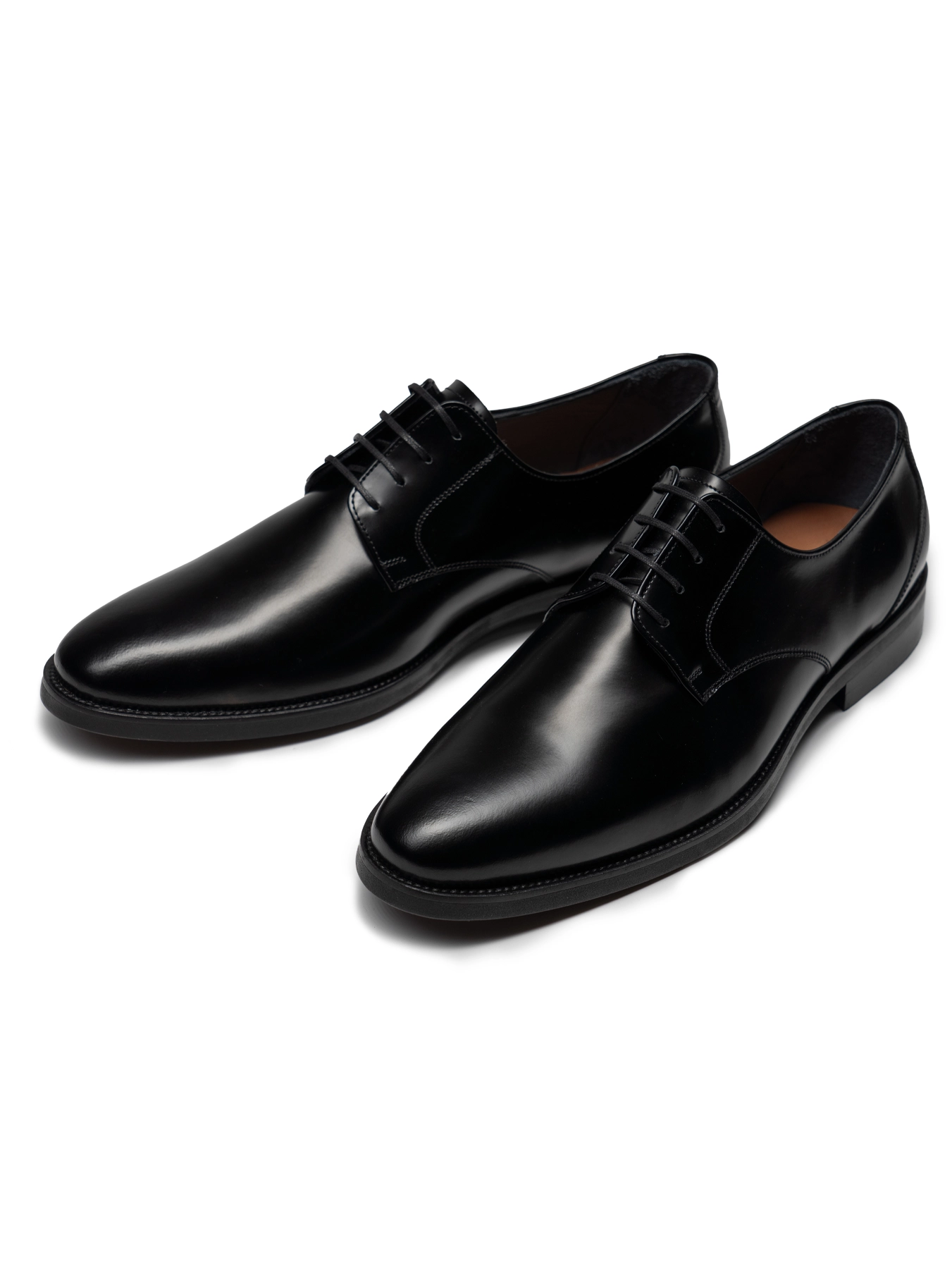 کفش چرم بندار ساده زیره میکرولایت 360  