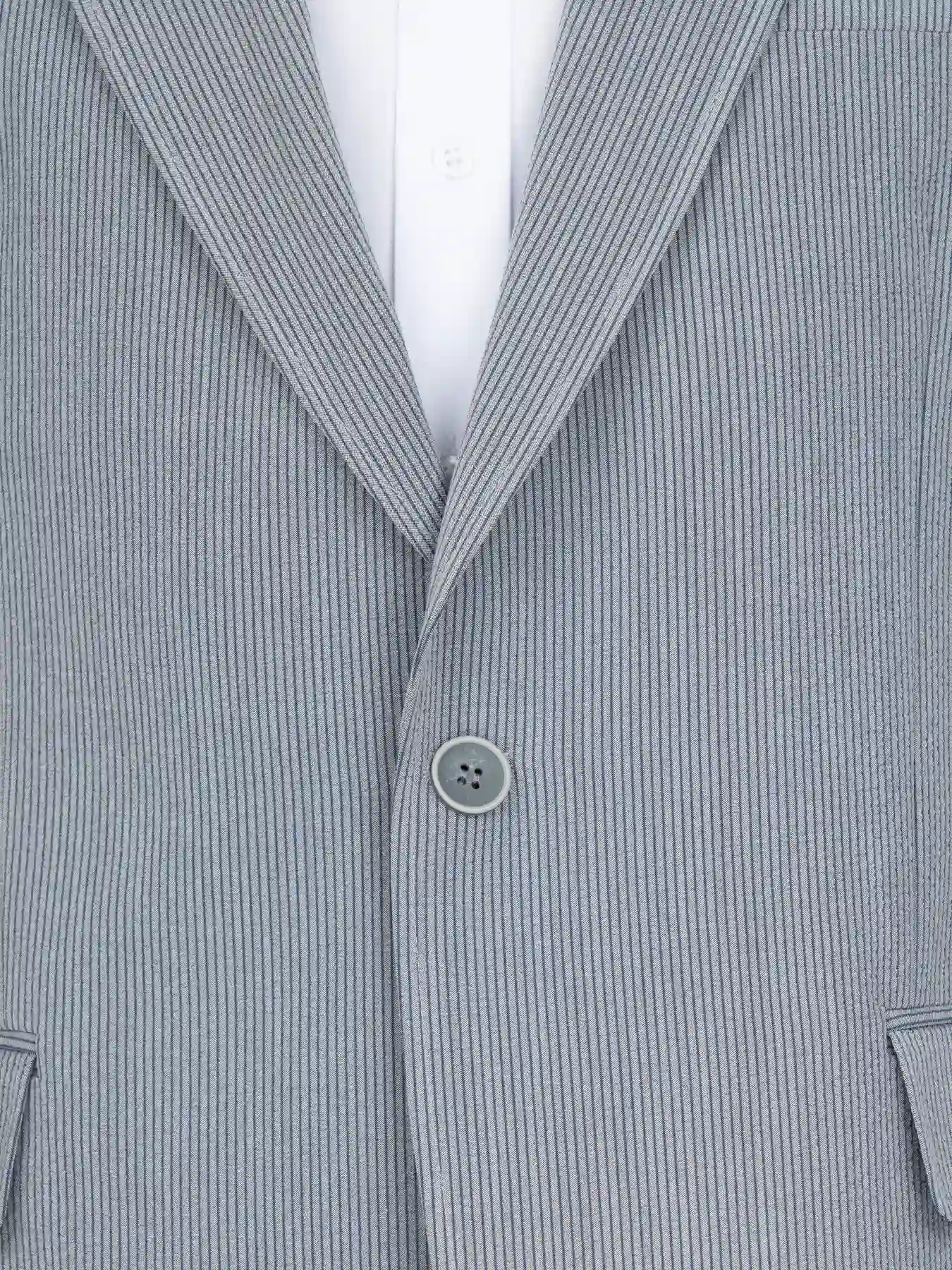 کت تک طوسی راه راه یقه بلیزر 93