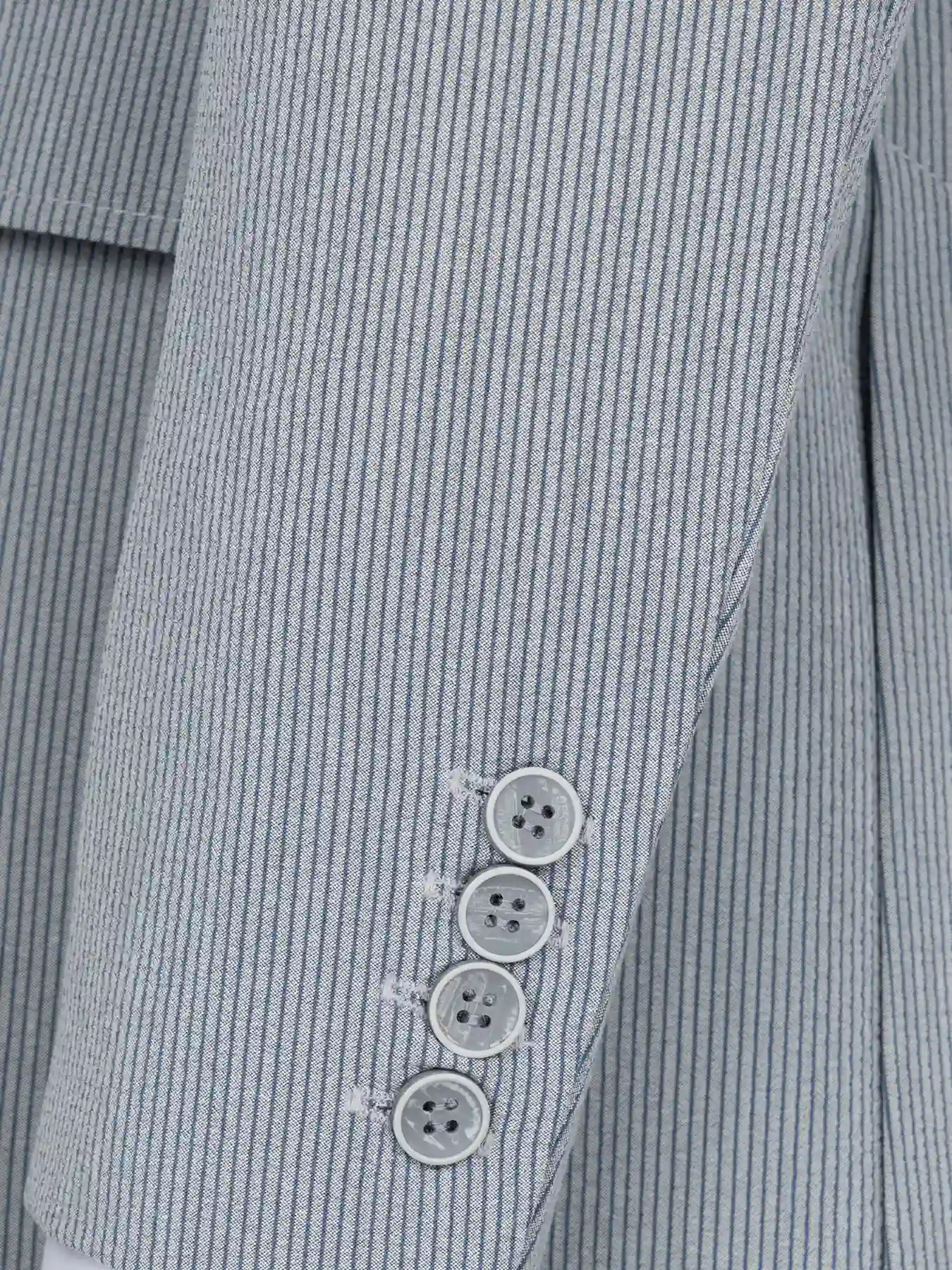 کت تک طوسی راه راه یقه بلیزر 93