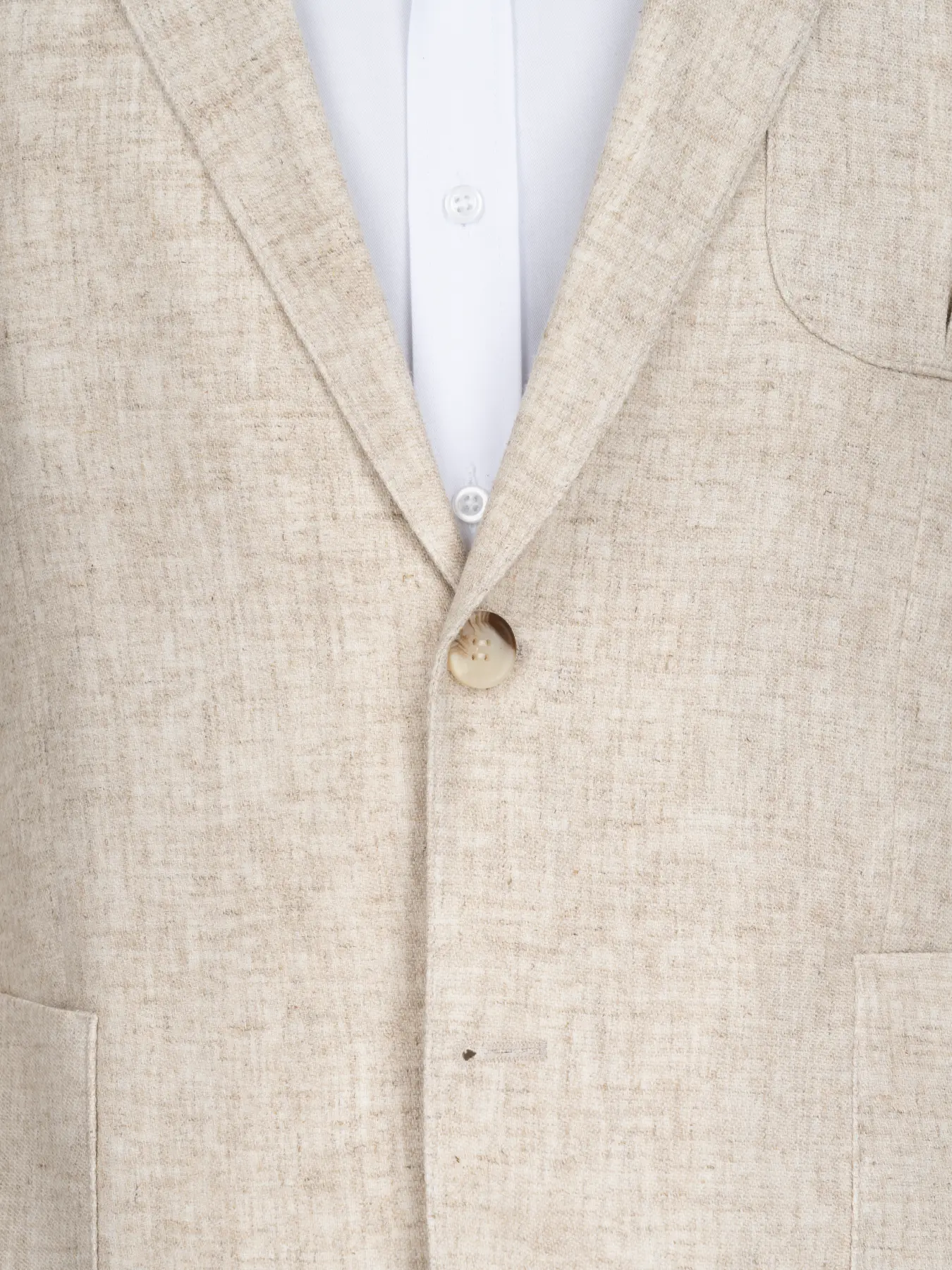 کت تک یقه انگلیسی کرم جودون 65