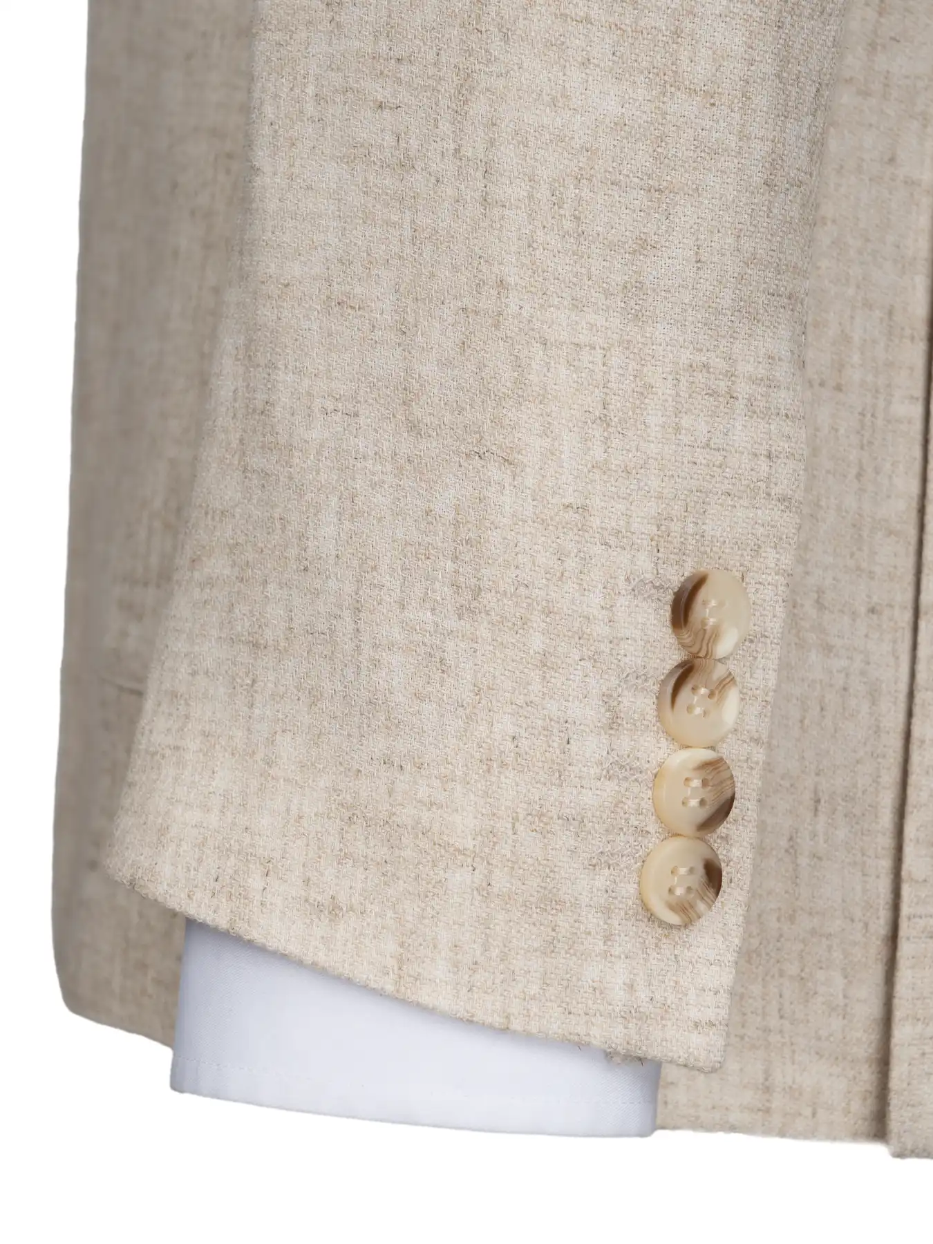 کت تک یقه انگلیسی کرم جودون 65