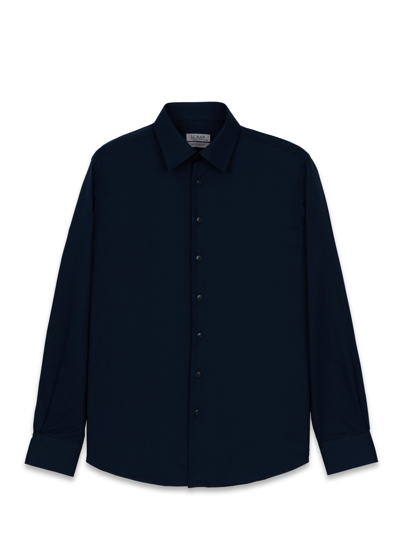 پیراهن آستین بلند سرمه ایی ال سی من 30