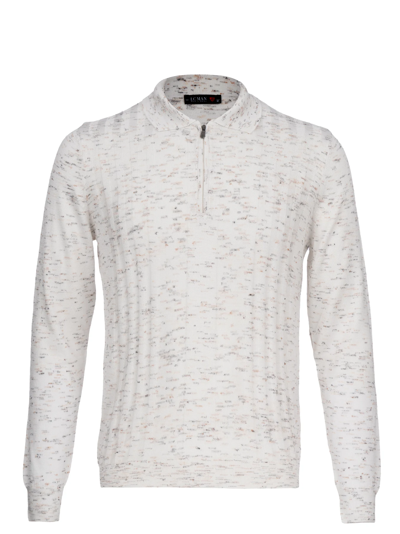 پولوشرت سفید یقه دار آستین بلند 6