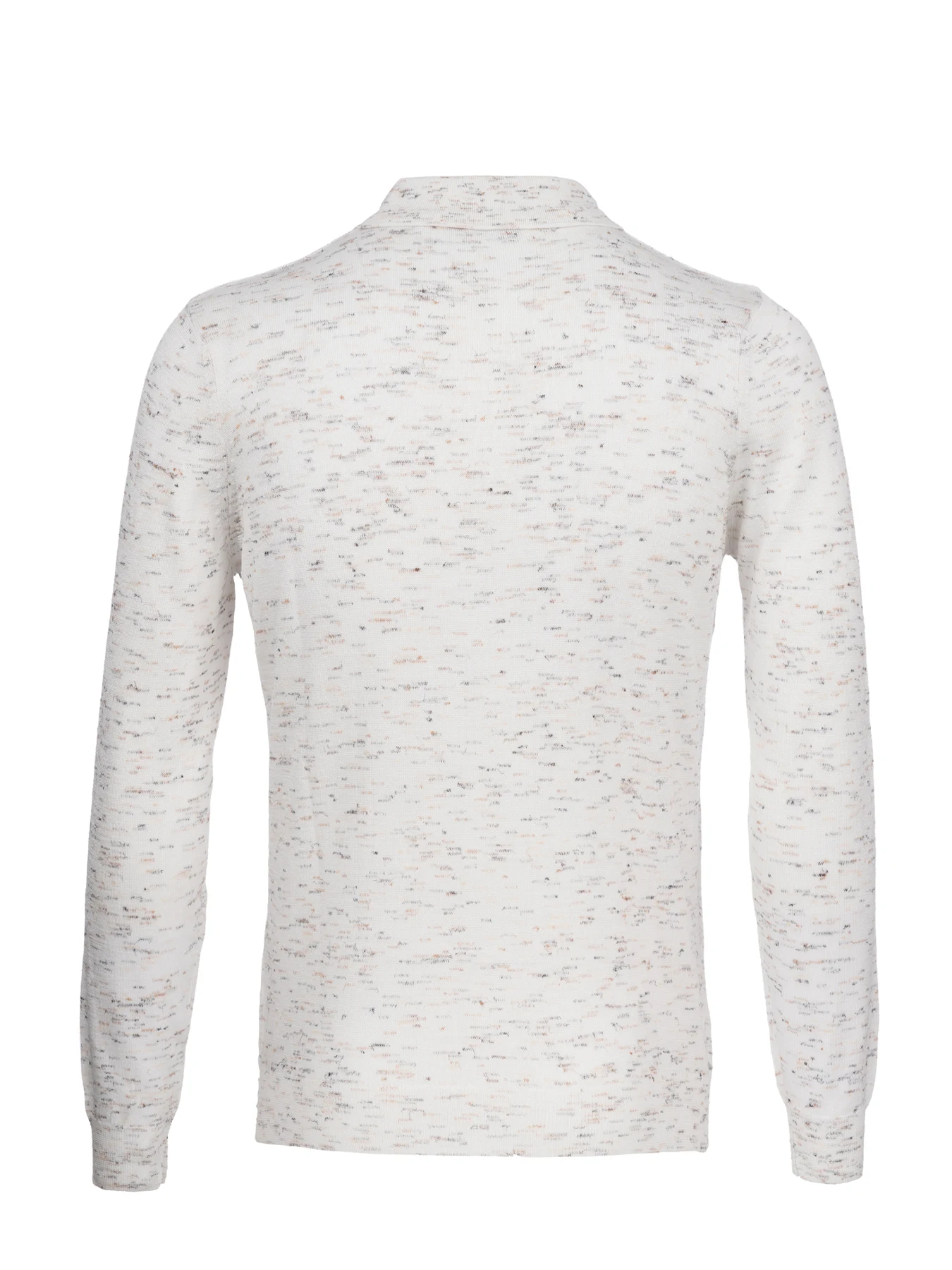 پولوشرت سفید یقه دار آستین بلند 6