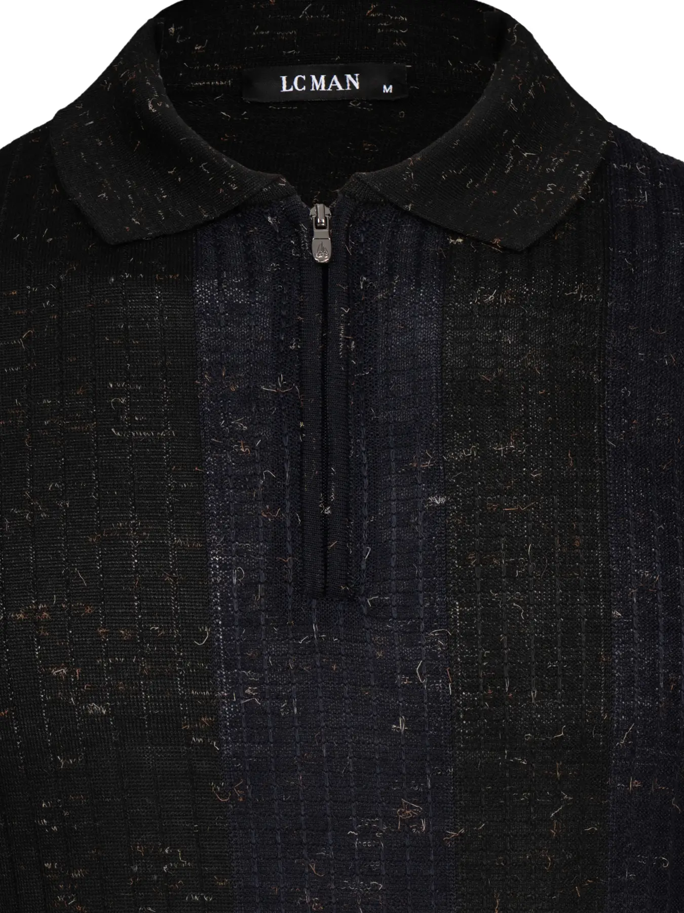 پولوشرت مشکی نیم زیپ 11