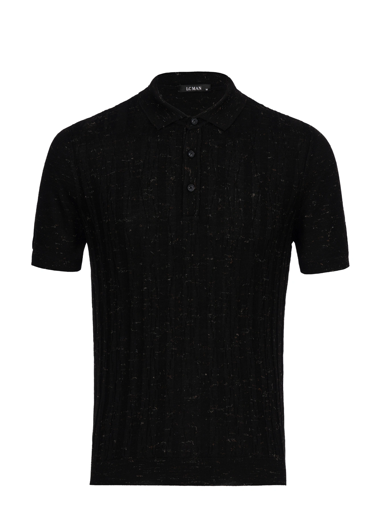 پولوشرت سه دکمه مشکی ال سی من