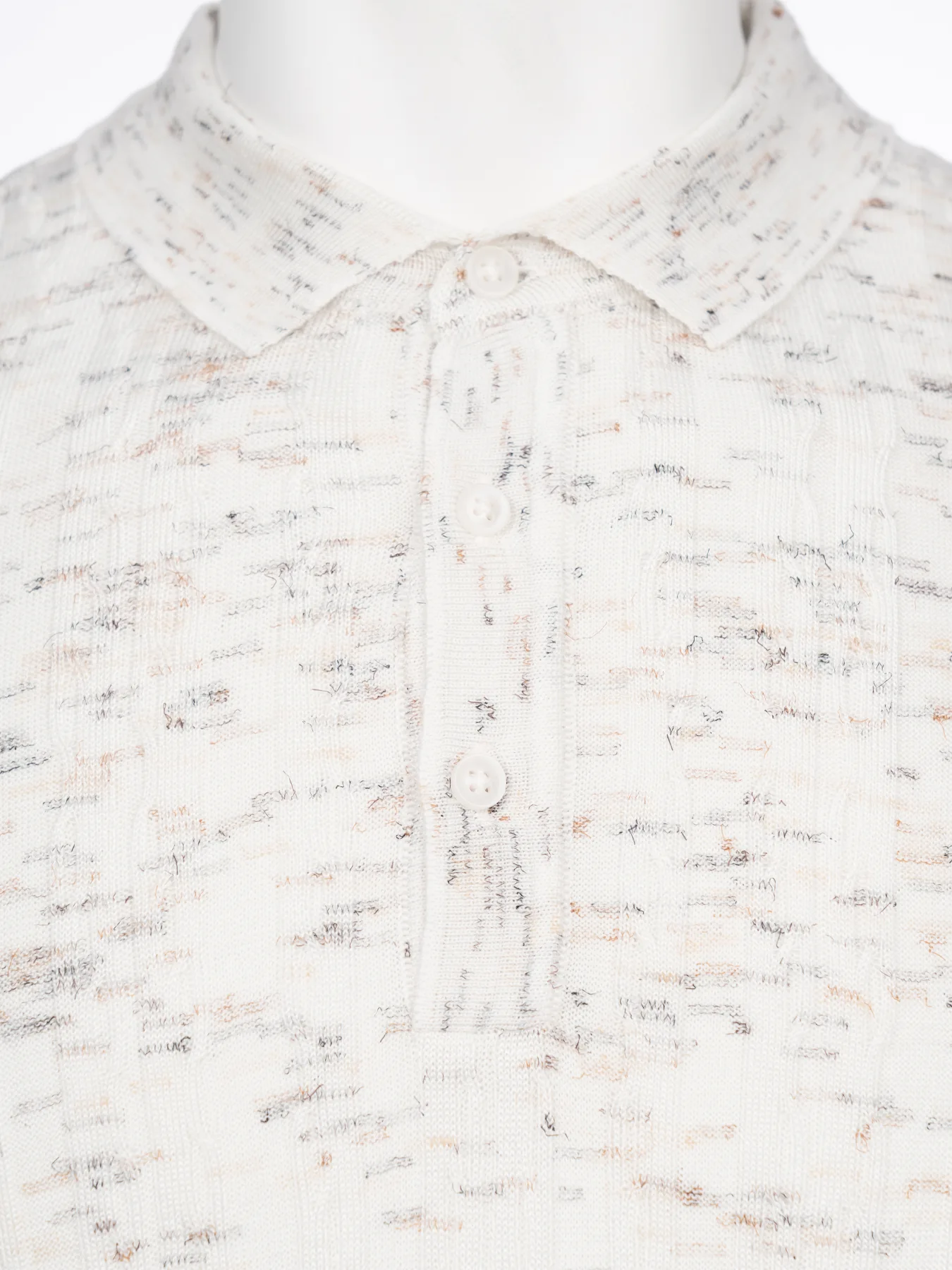 پولوشرت سفید سه دکمه 15