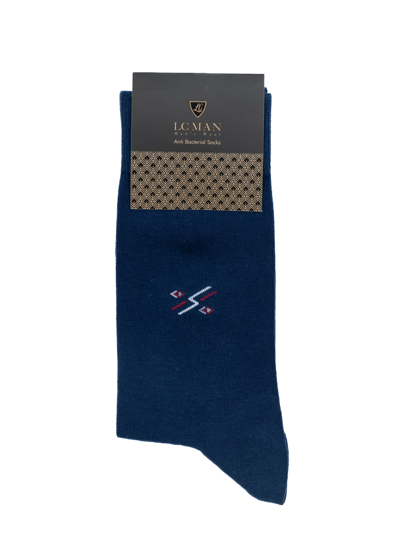 جوراب سرمه ای مردانه ساق دار 