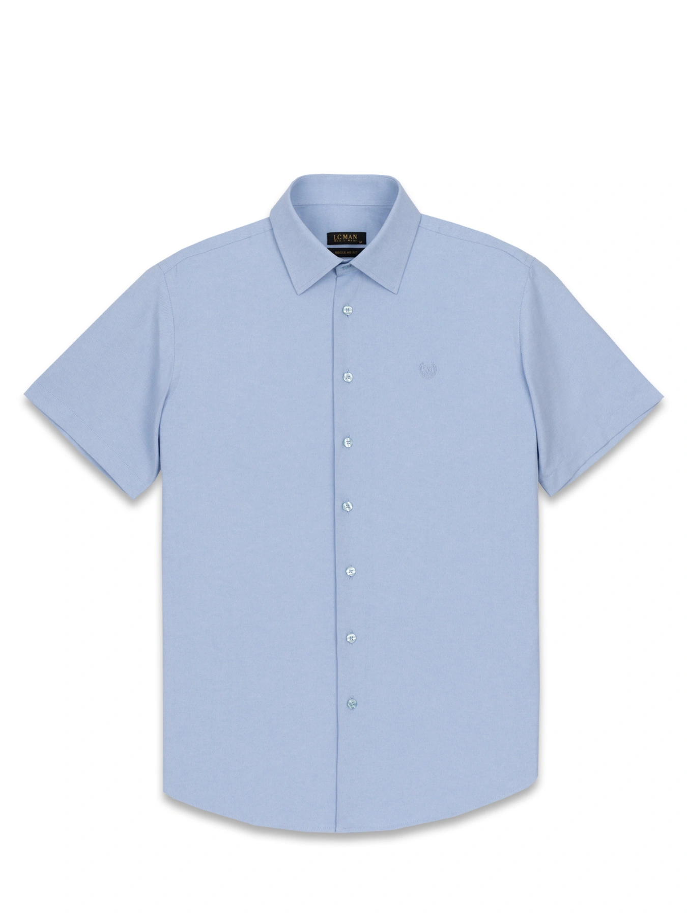 پیراهن آستین کوتاه آبی ال سی من 26