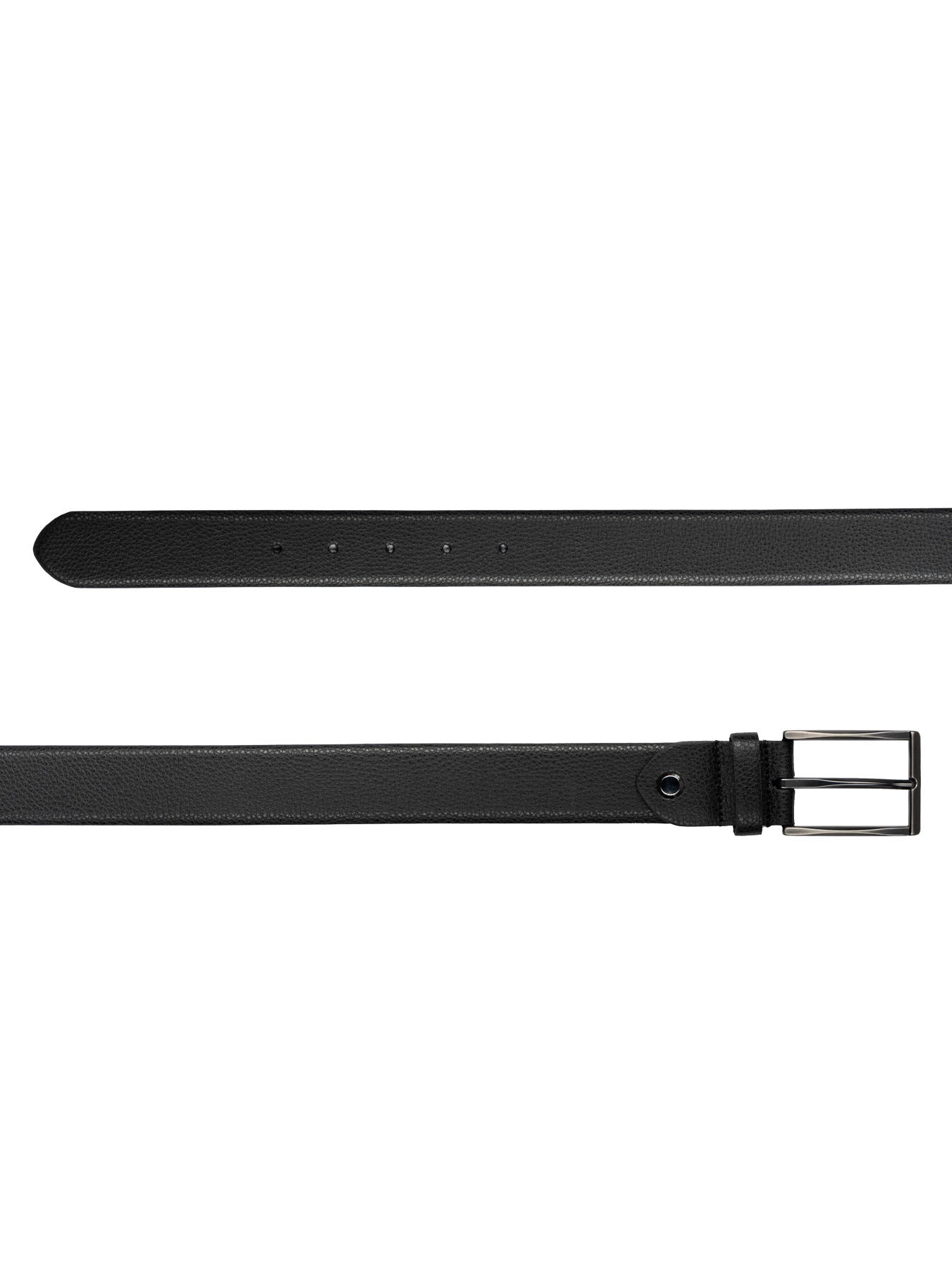 کمربند چرم زبانه دار مشکی فلوتر 81