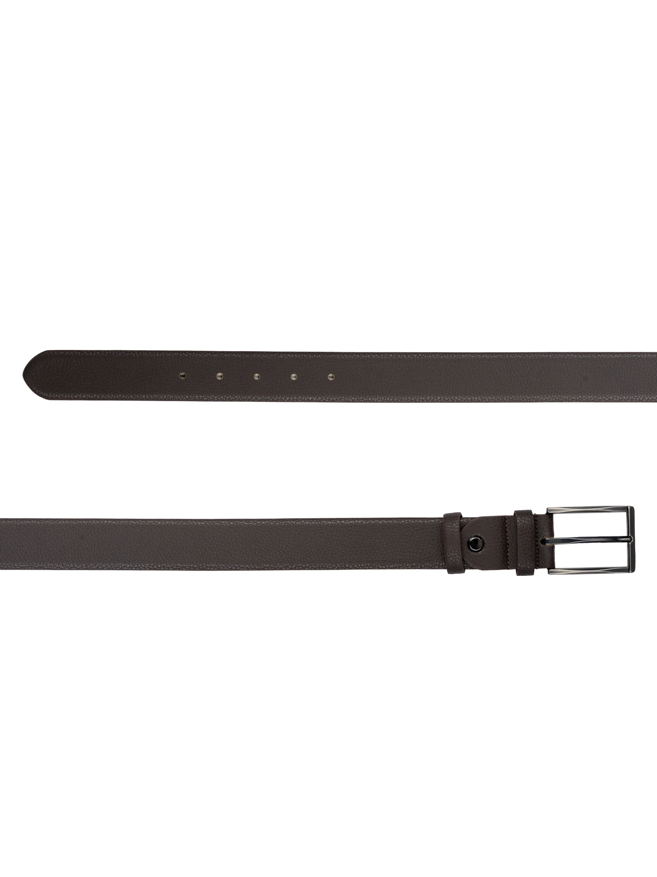 کمربند چرم زبانه دار قهوه ای فلوتر 81