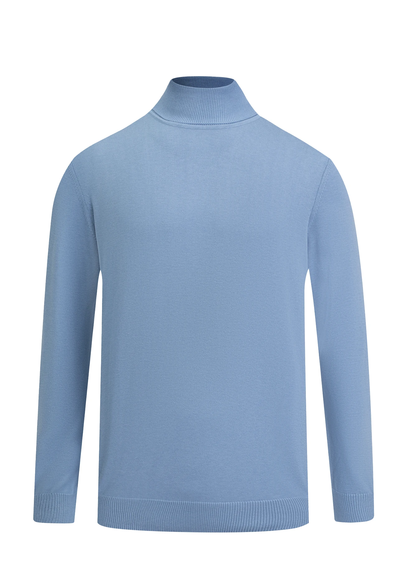 پلیور یقه اسکی آبی 33