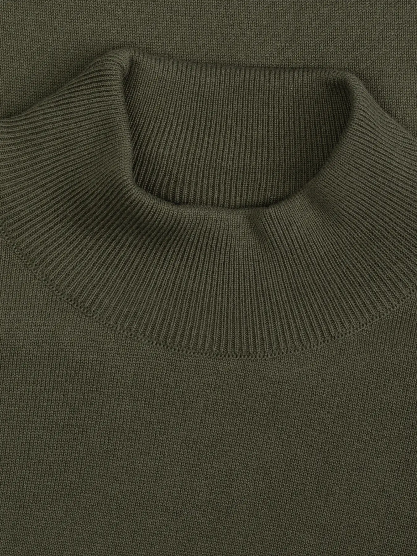 پلیور یقه پنج سانت سبز