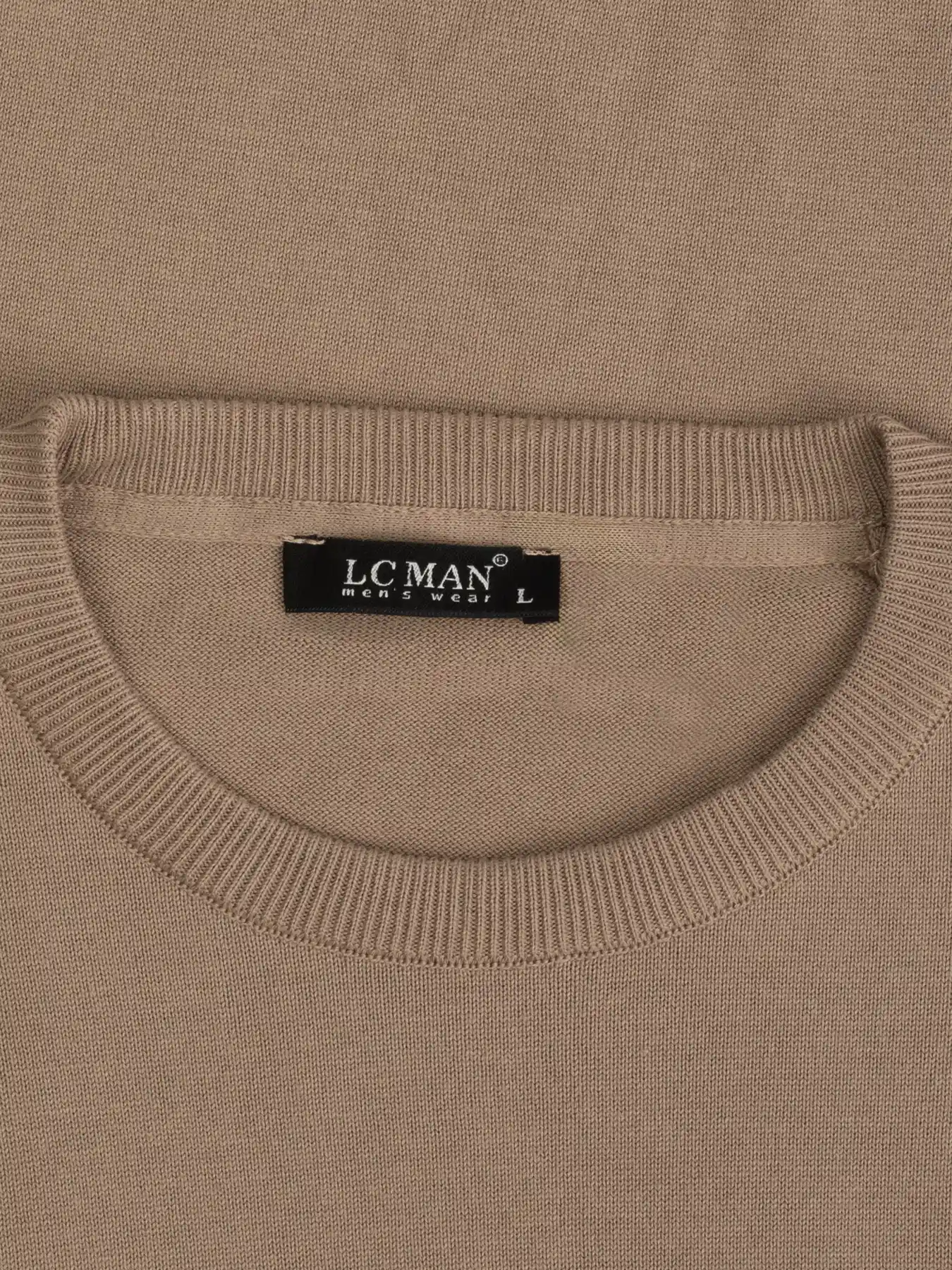 پلیور یقه گرد کرم 53