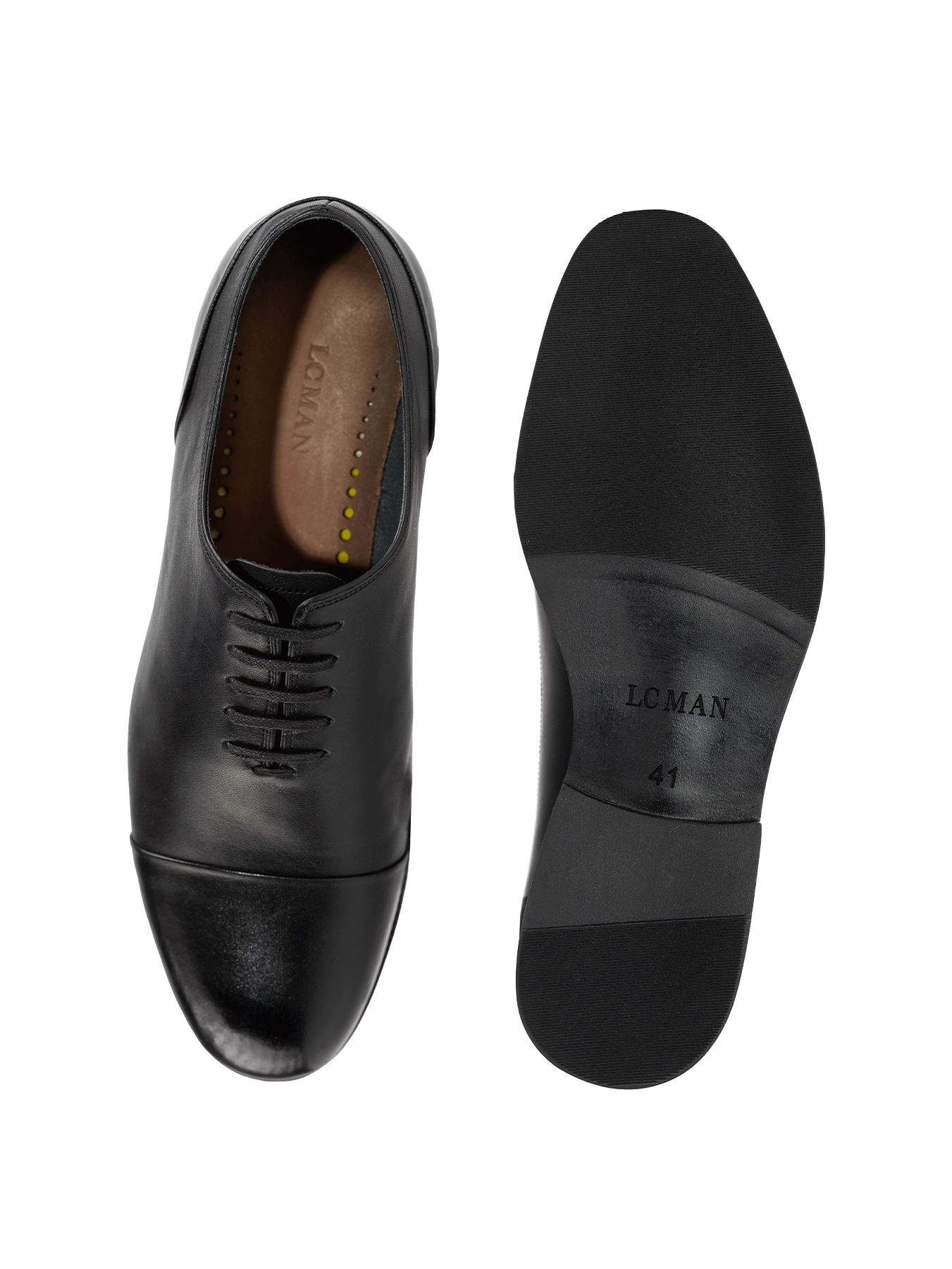 کفش چرم بندار شبرو مشکی 33