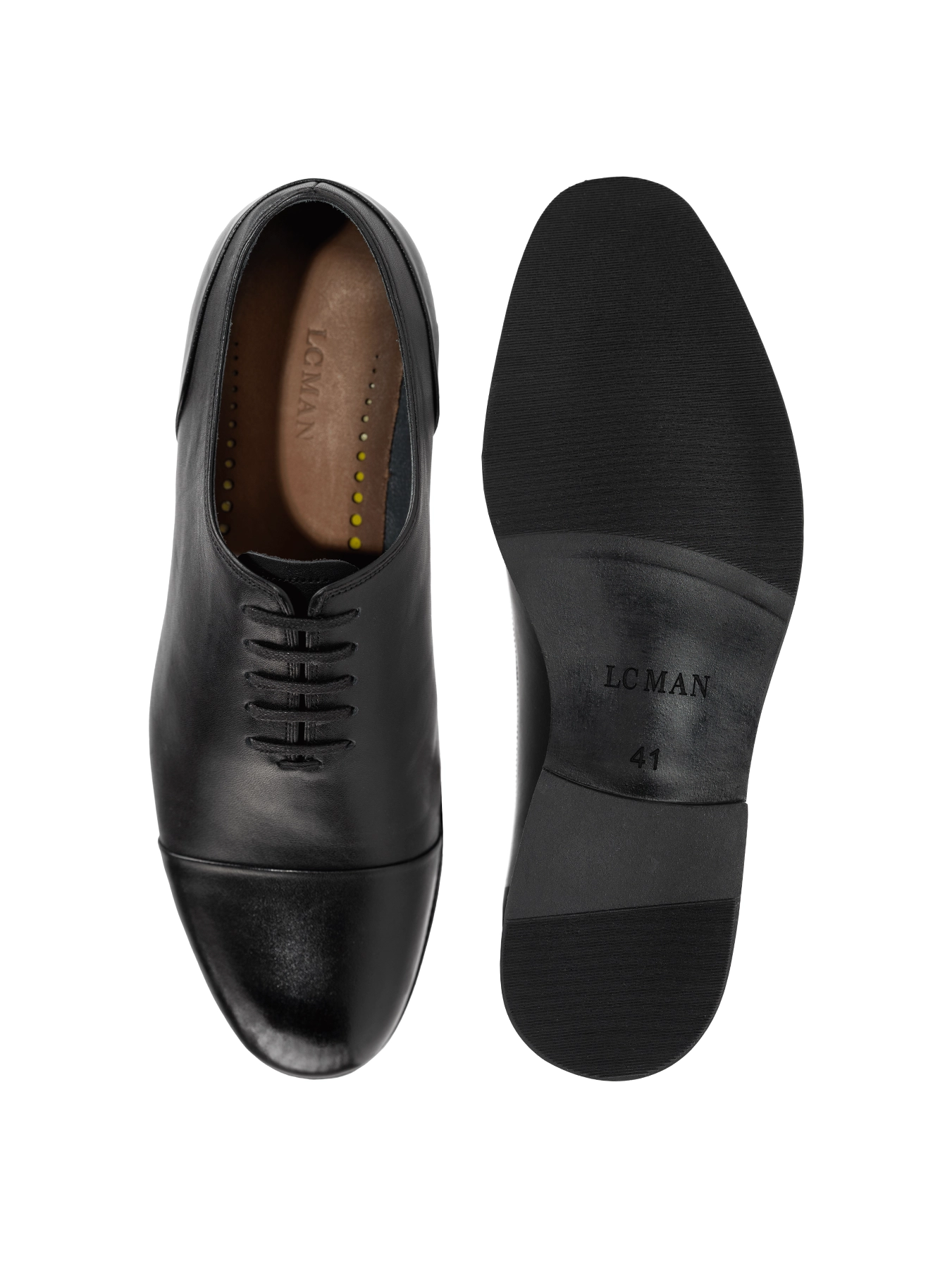 کفش چرم بندار شبرو مشکی 33