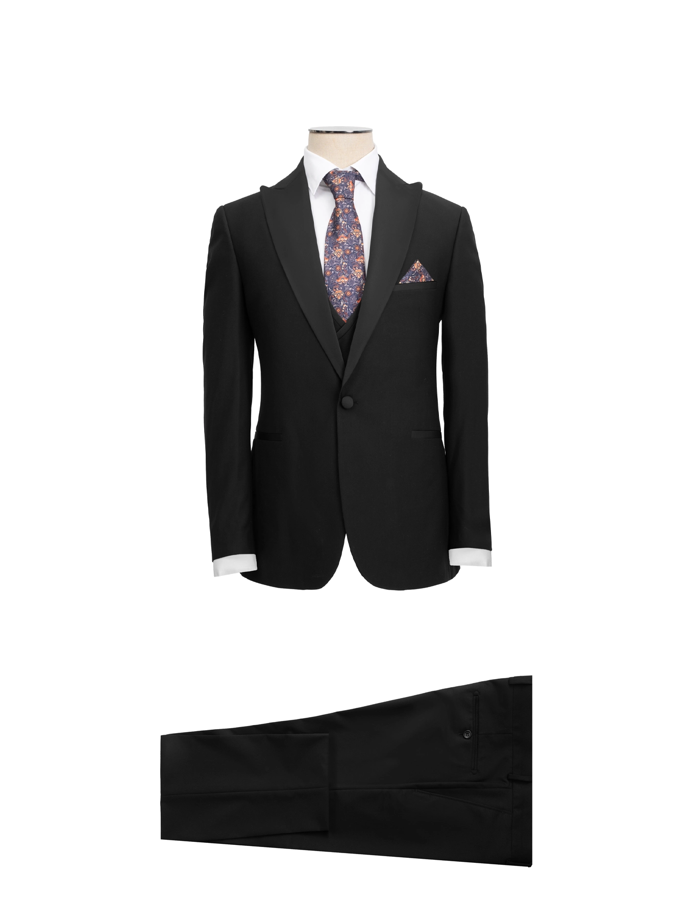 کت و شلوار ژیله مشکی دامادی،مجلسی 41