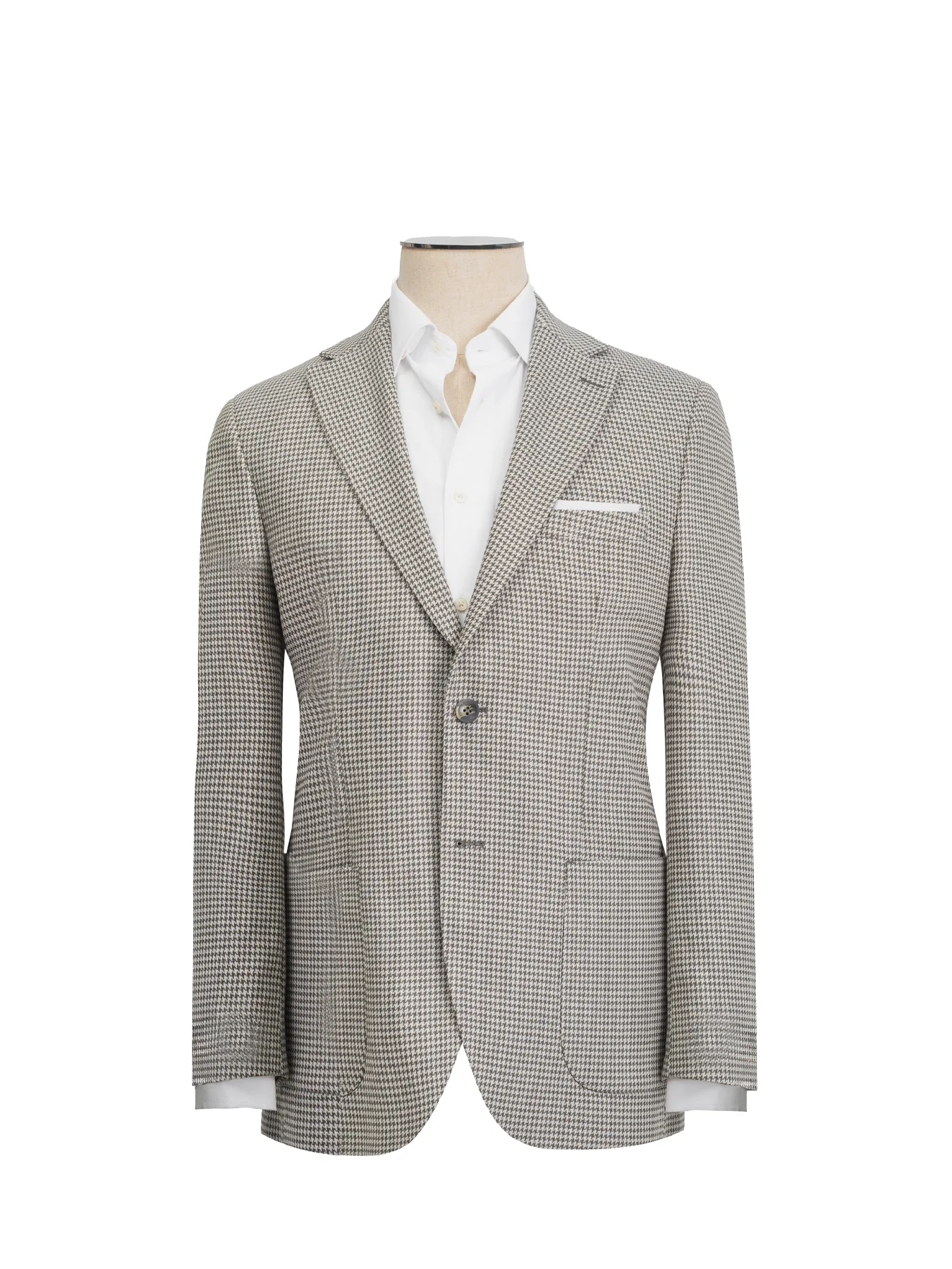 کت تک طرح دار زیتونی ال سی من 61