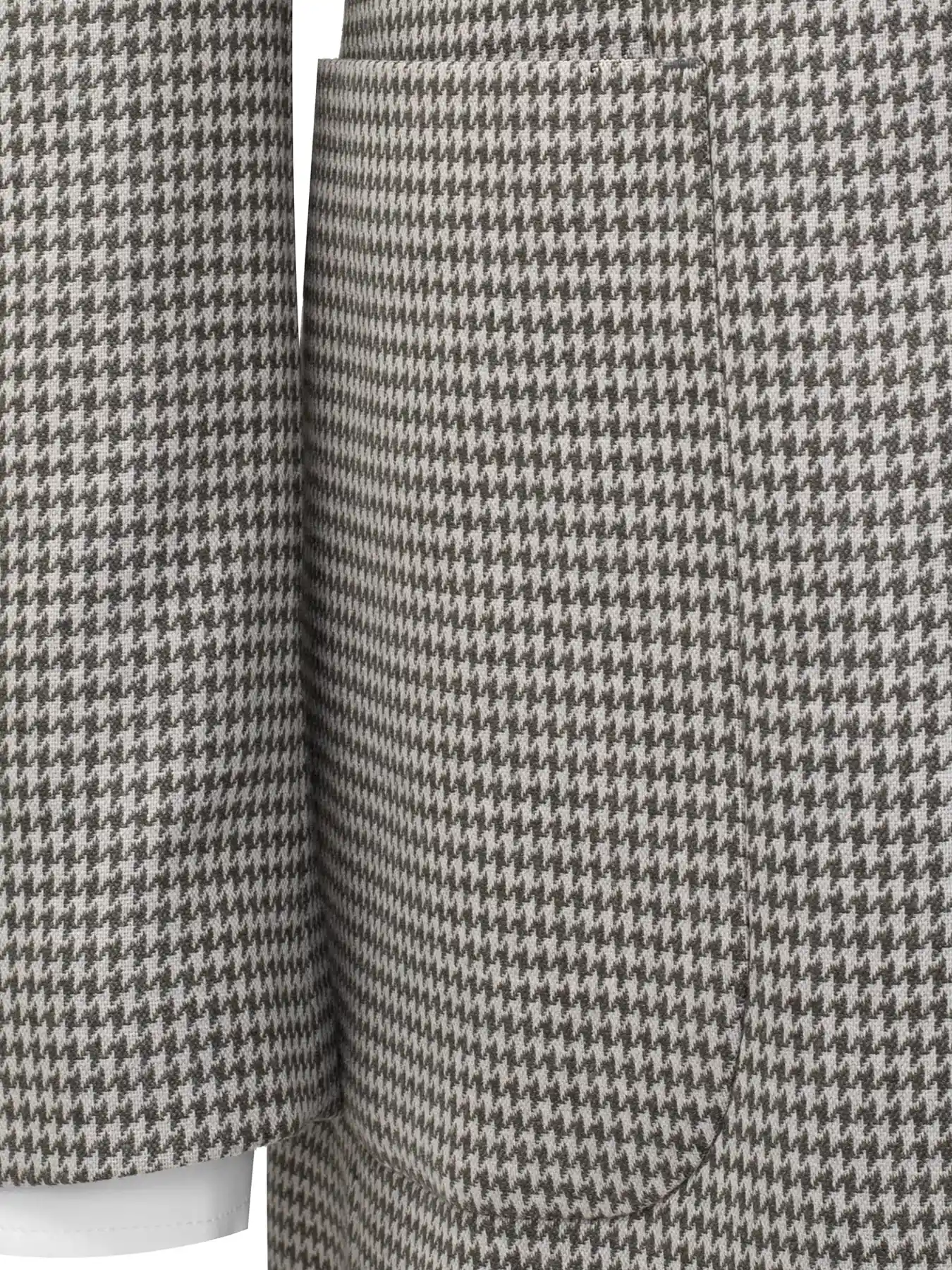 کت تک طرح دار زیتونی ال سی من 61