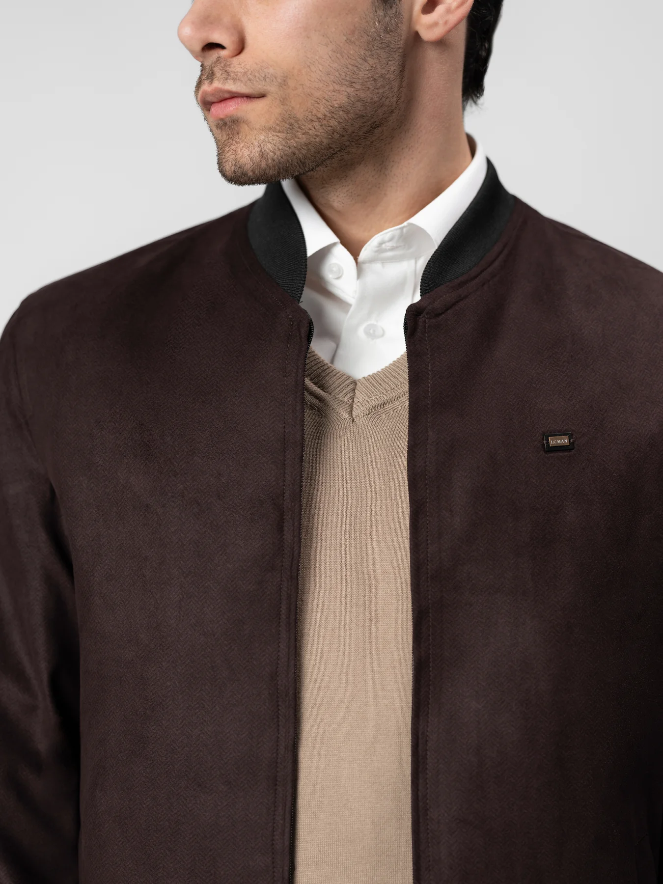 کاپشن جناقی زرشکی 93