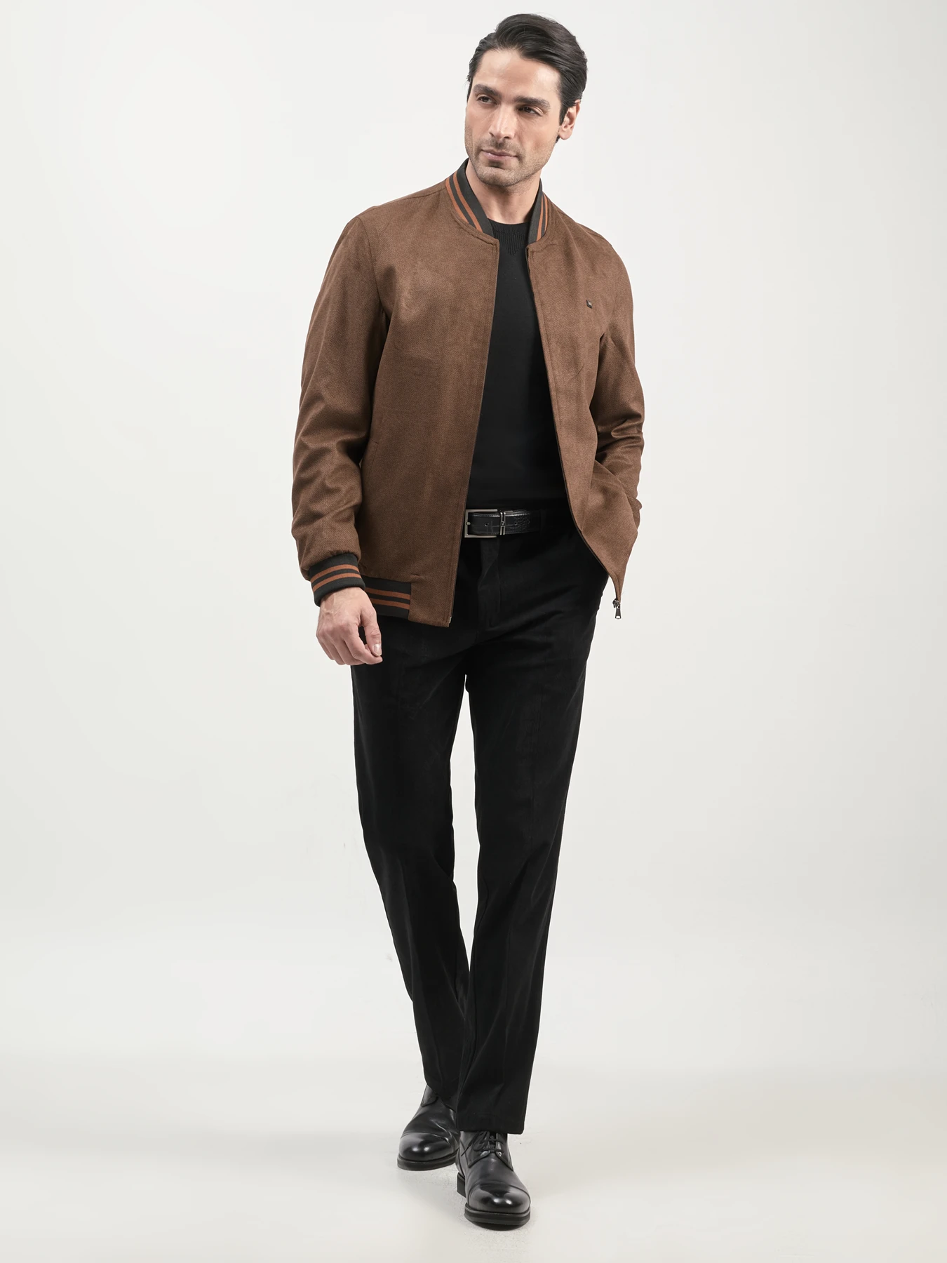 کاپشن قهوه ای ال سی من 11