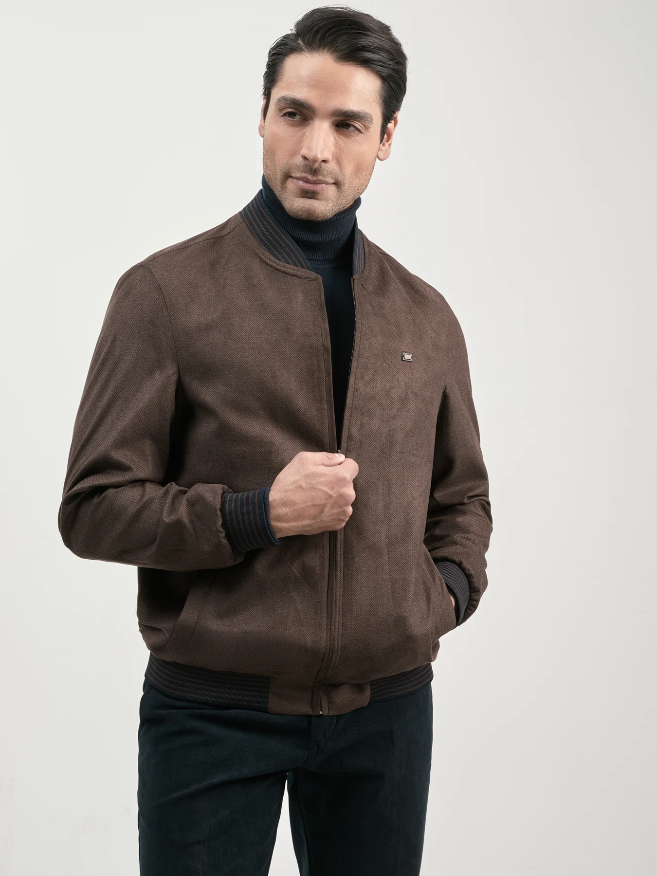 کاپشن قهوه ای ال سی من 23