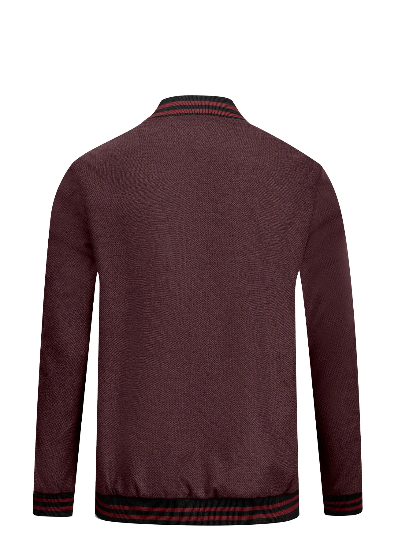 کاپشن طرحدار زرشکی 28