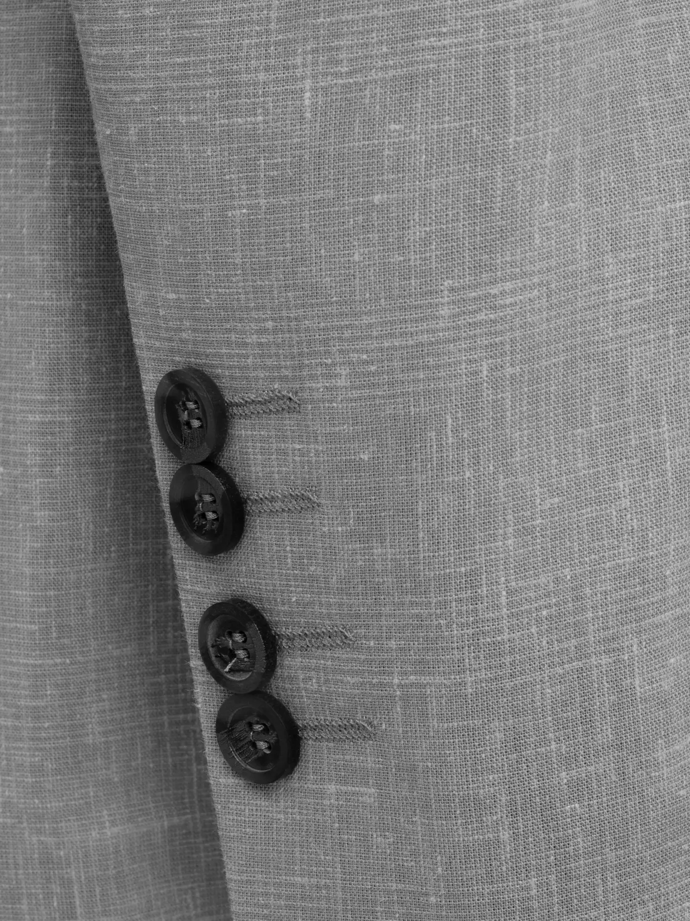 کت تک یقه بلیزر طوسی ال سی من 75