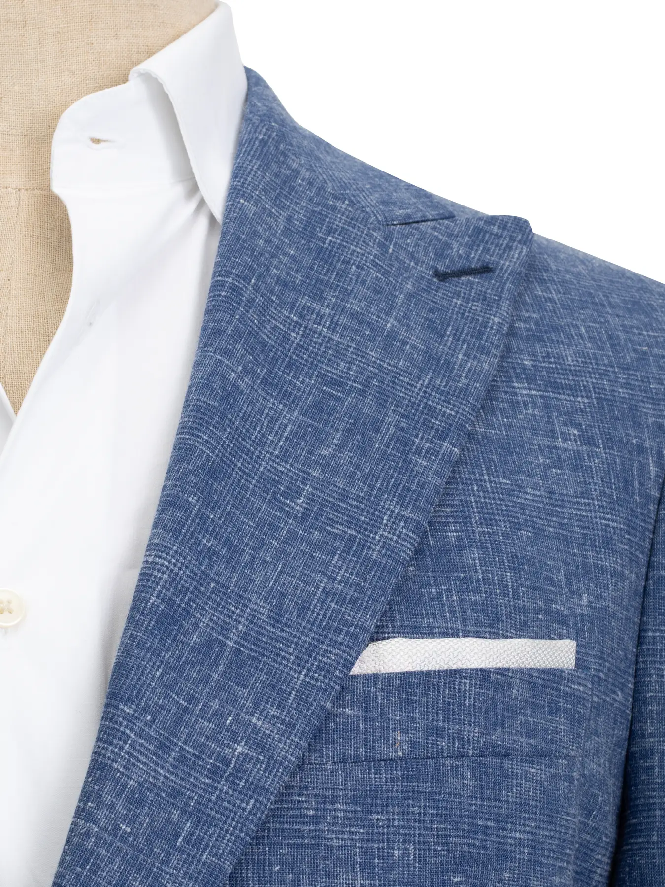 کت تک یقه بلیزر سرمه ای ال سی من 75