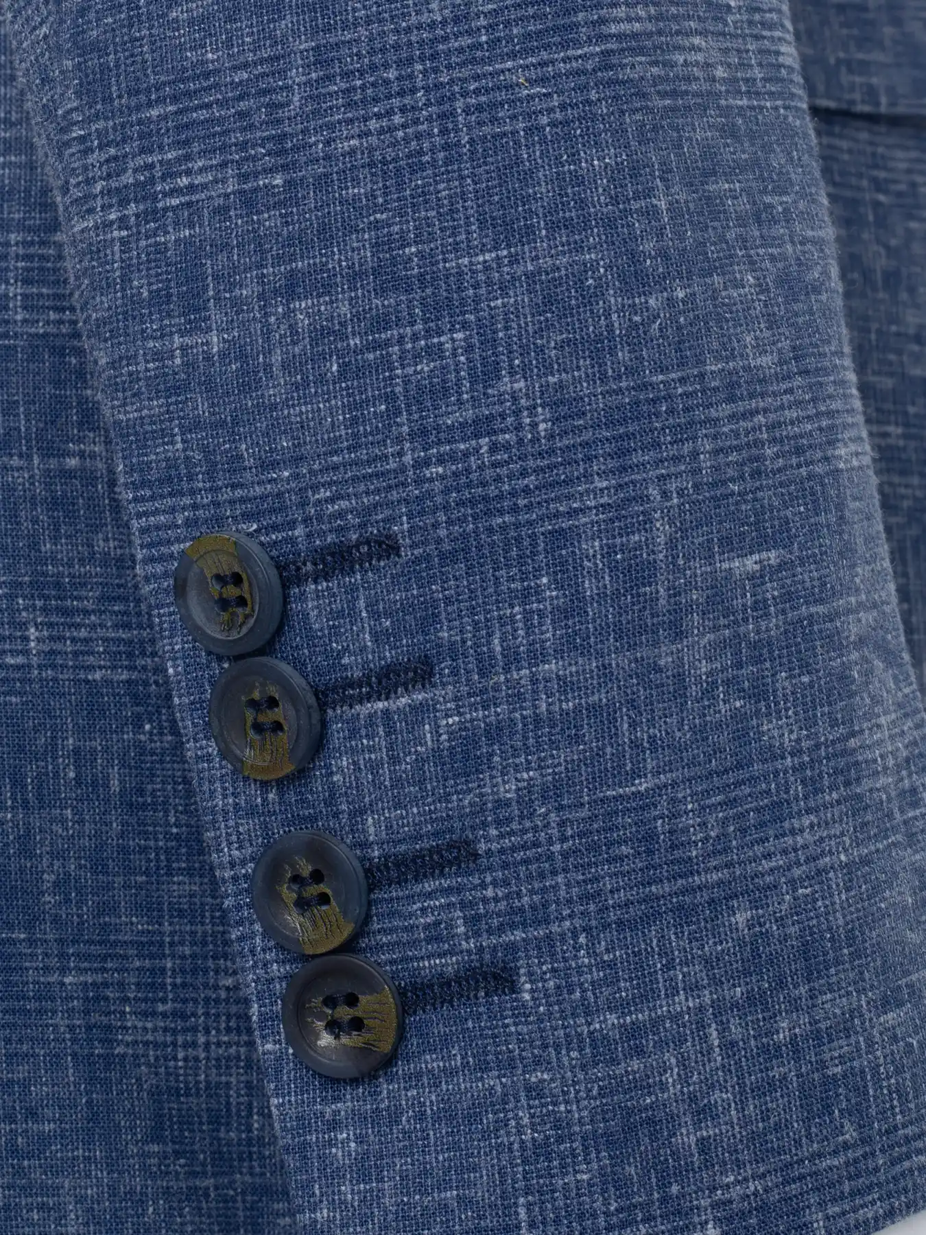 کت تک یقه بلیزر سرمه ای ال سی من 75