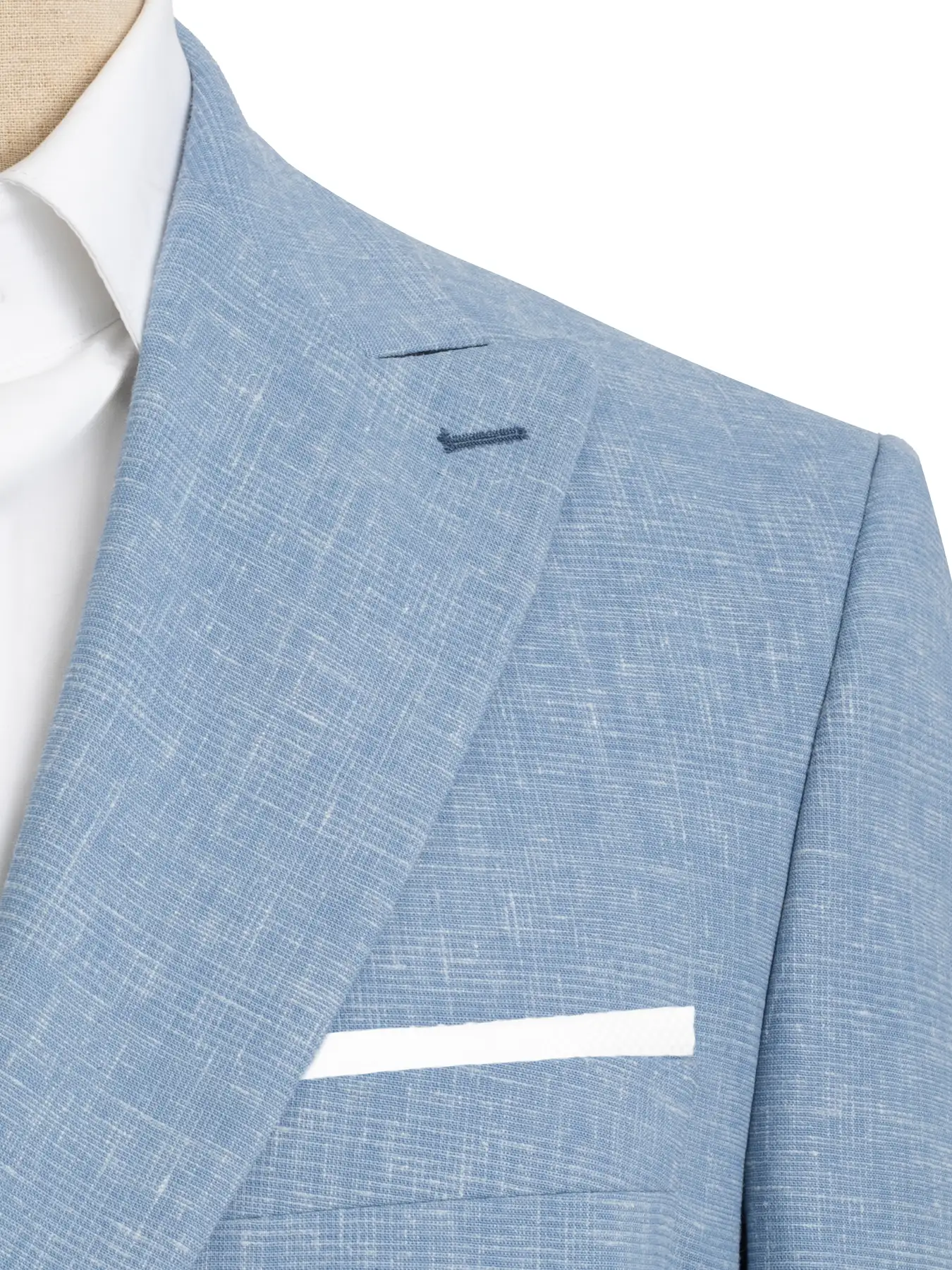 کت تک یقه بلیزر آبی ال سی من 75