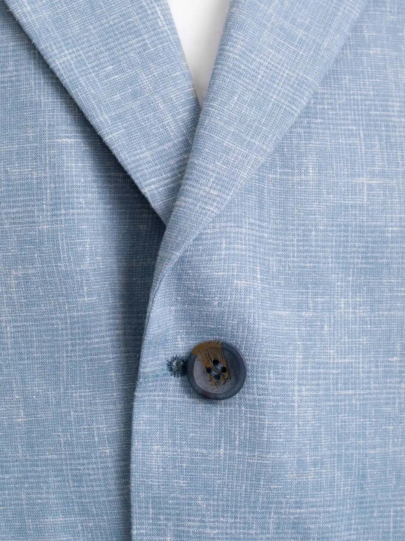 کت تک یقه بلیزر آبی ال سی من 75