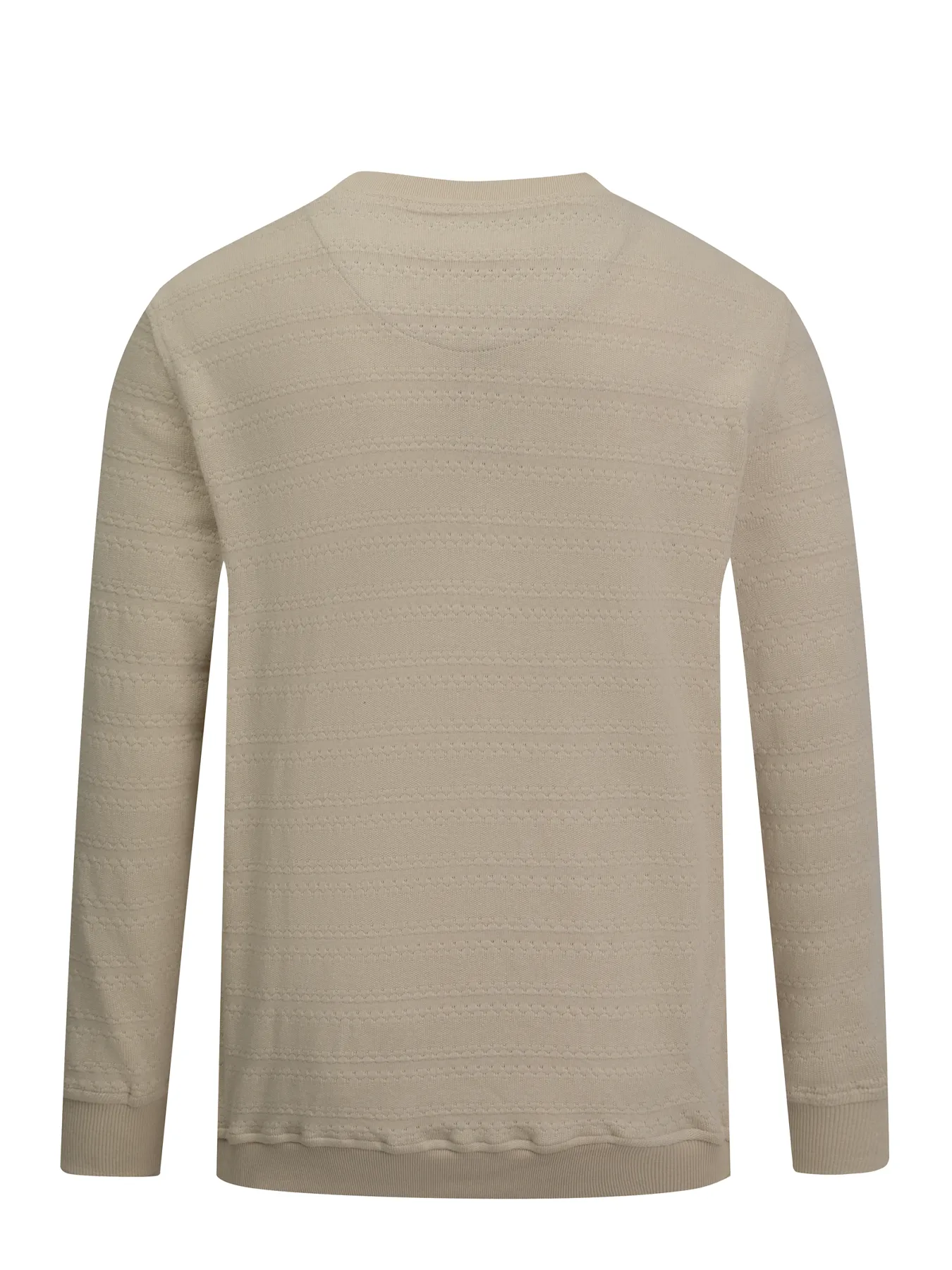 پلیور طرح دار کرم 87