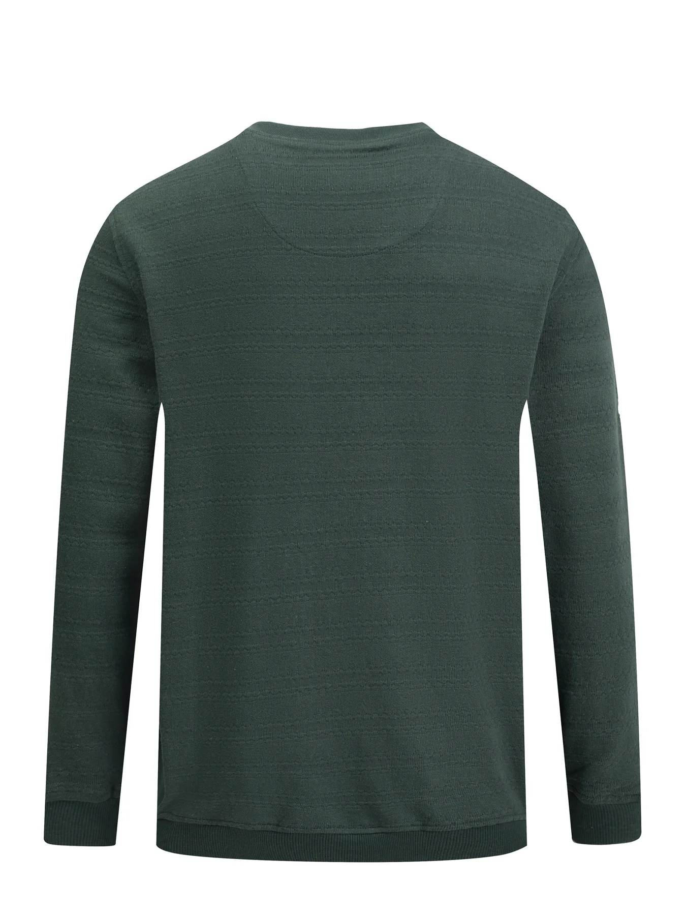 پلیور طرح دار سبز تیره 3