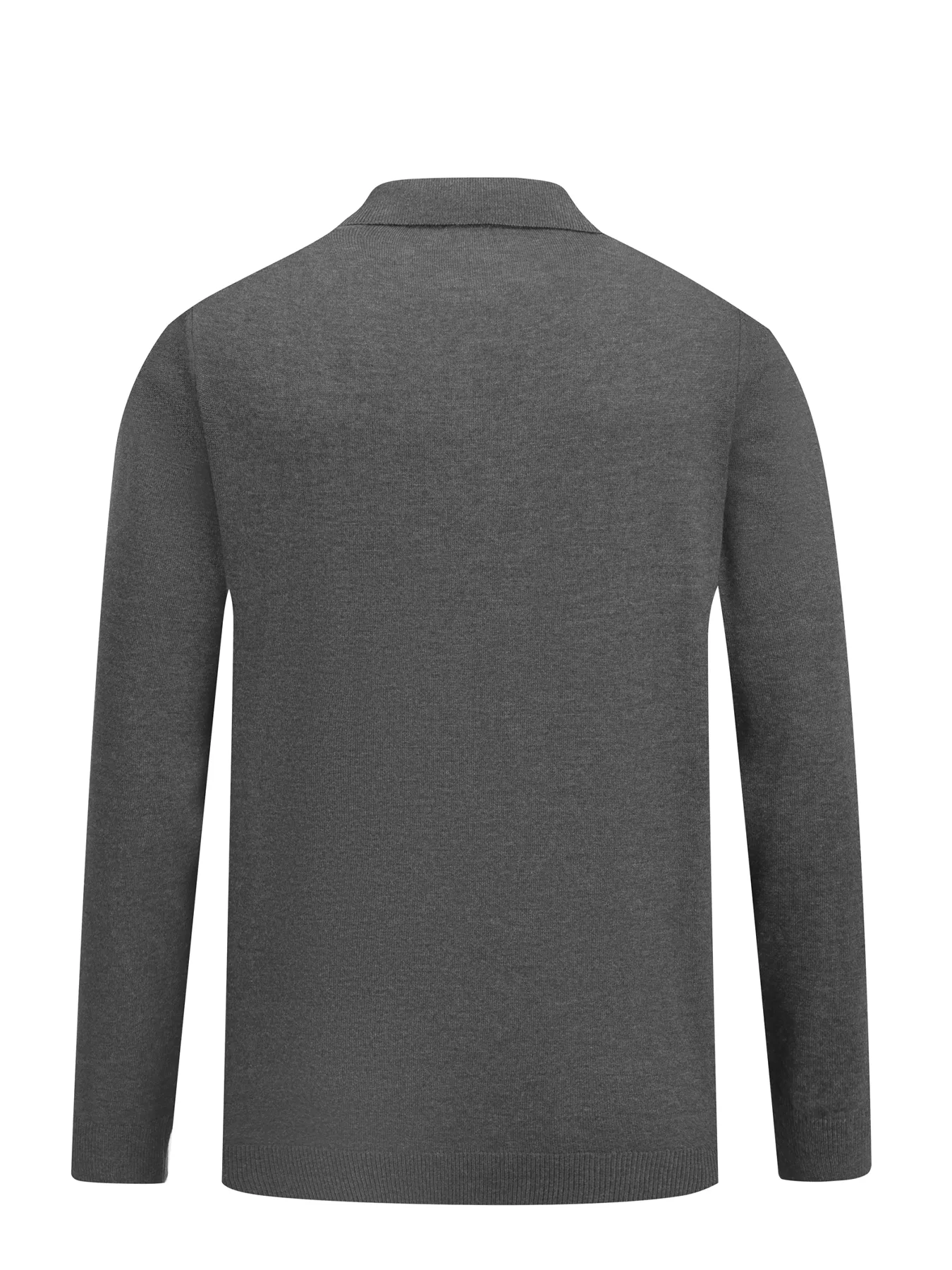 پلیور یقه شکاری دودی 58