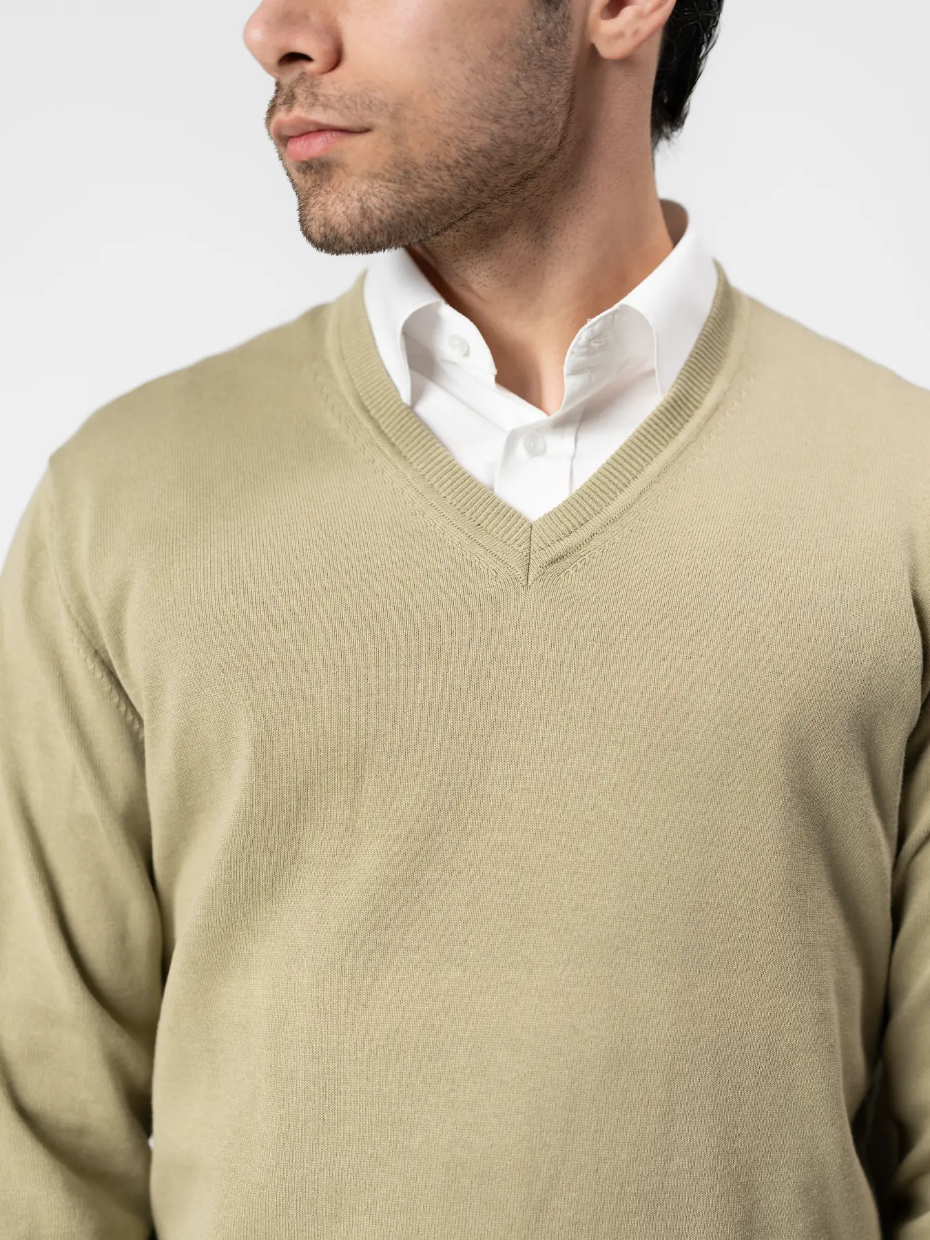 پلیور ساده یقه هفت 35