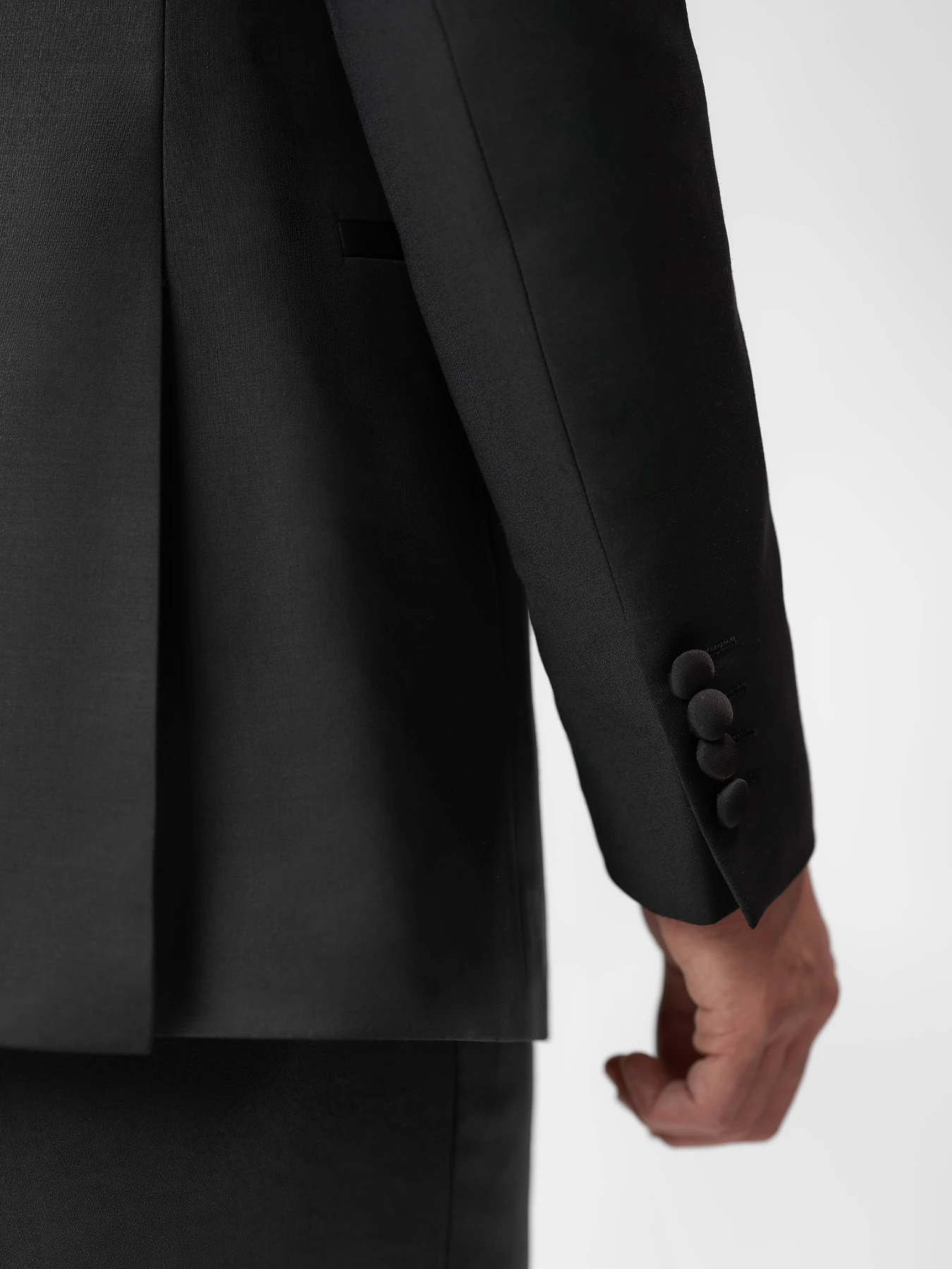 کت و شلوار ژیله دامادی مشکی 53