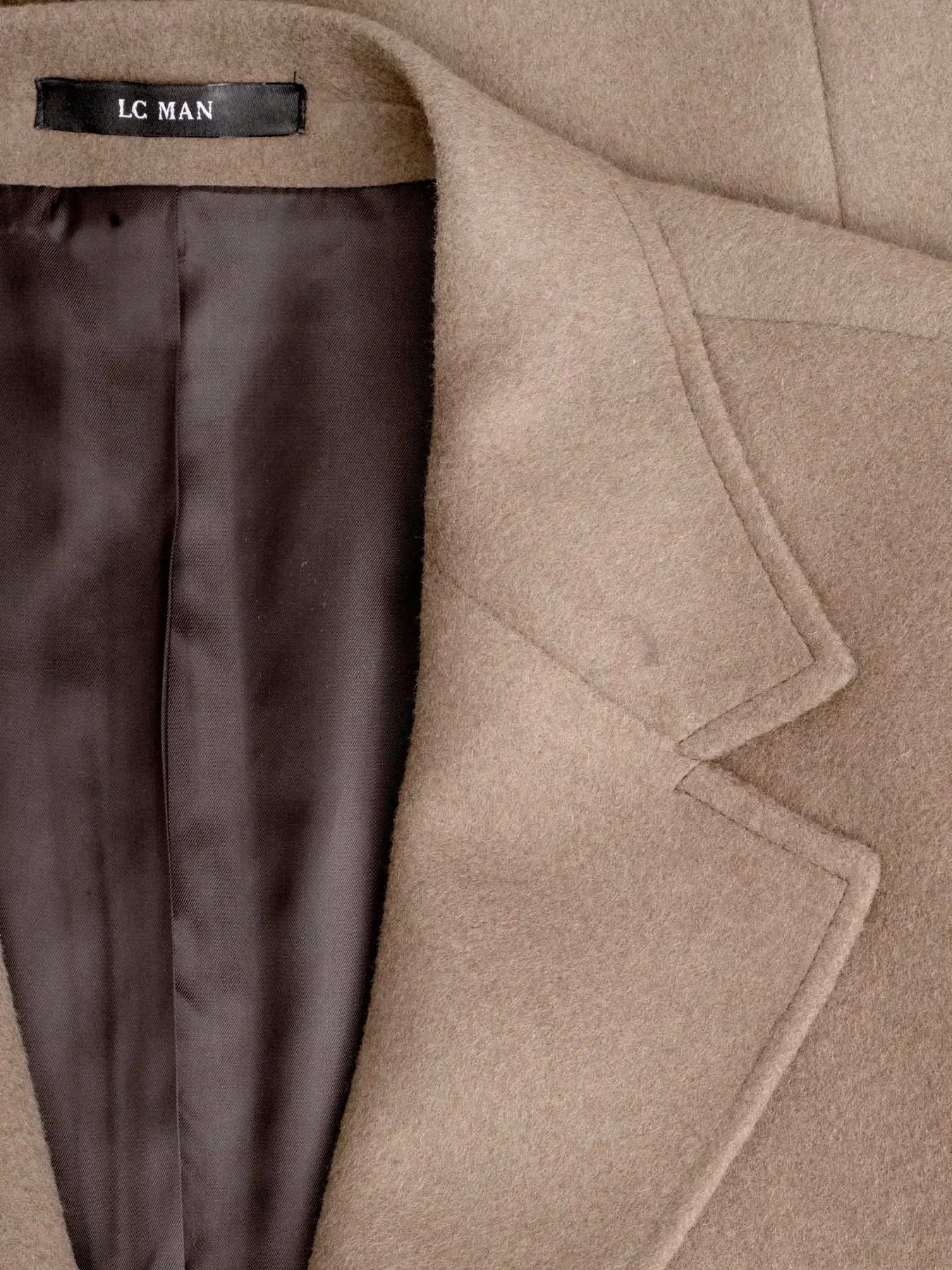 پالتو کرم یقه انگلیسی 66