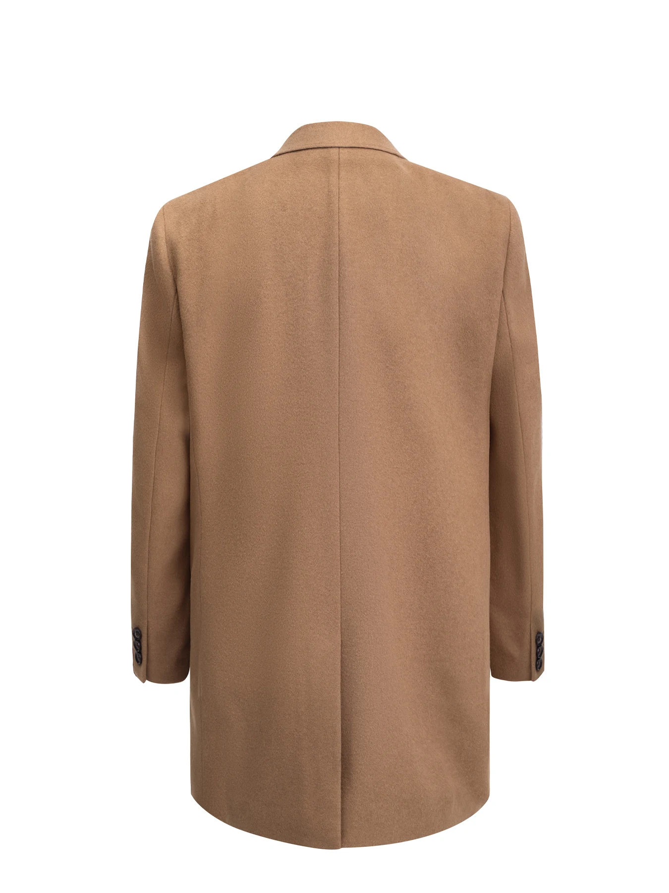 پالتو قهوه ای روشن یقه انگلیسی 75