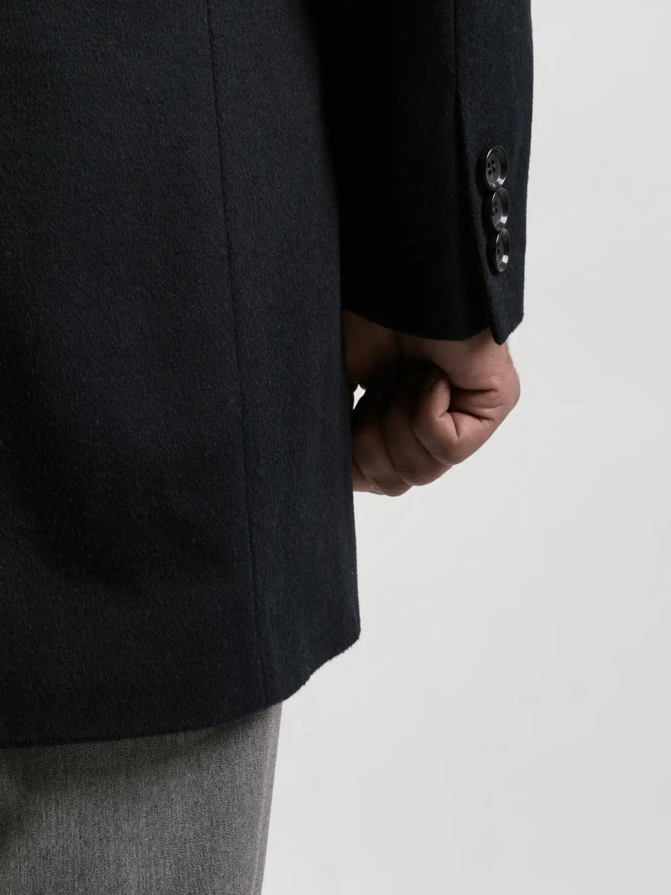 پالتو یقه بلیزر سرمه ای ال سی من 21